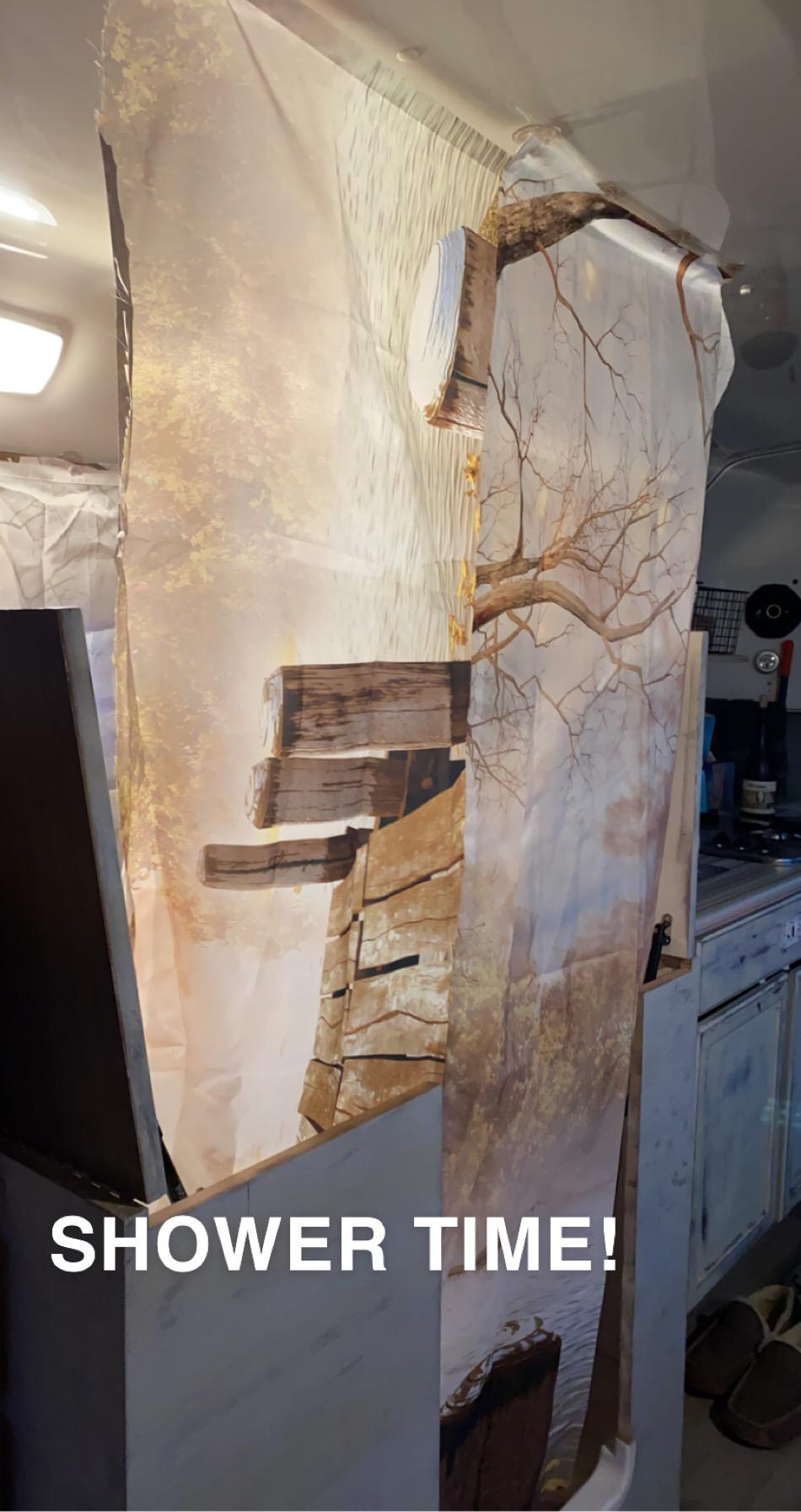 SHOWER CURTAIN. Im not entirely satisfied with this but it worked like