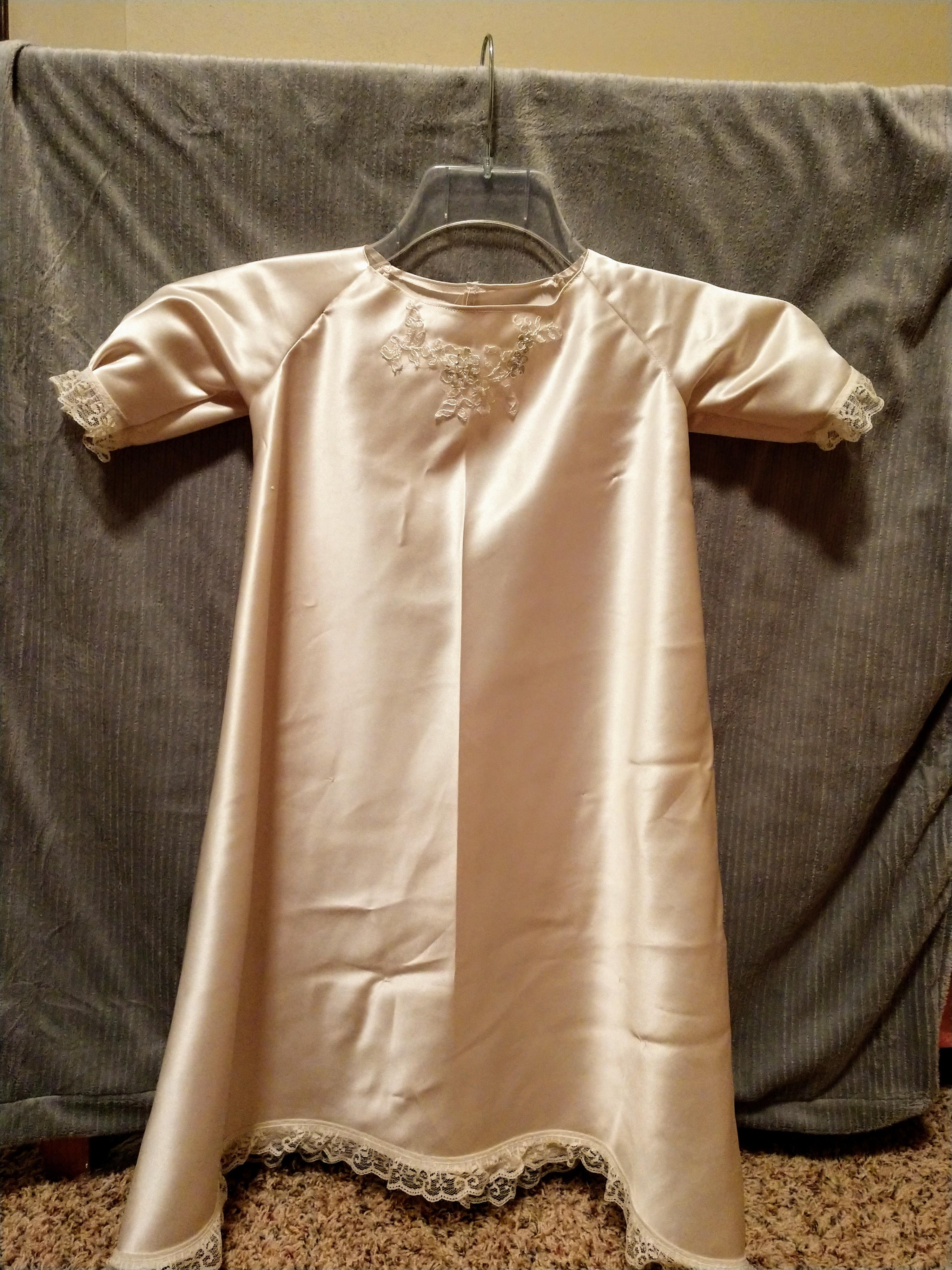 Old Fashioned Baby GownsRaglan Christening Gown pattern. Fabric and