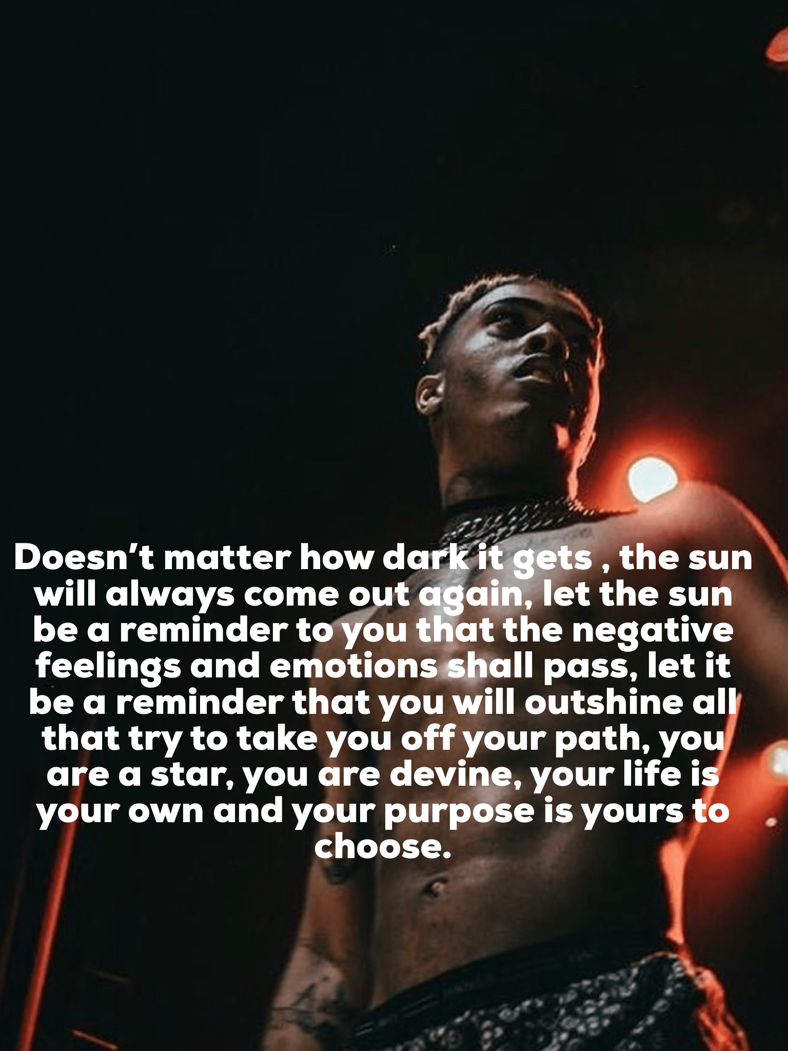 the most sweetest quote ever... r/XXXTENTACION