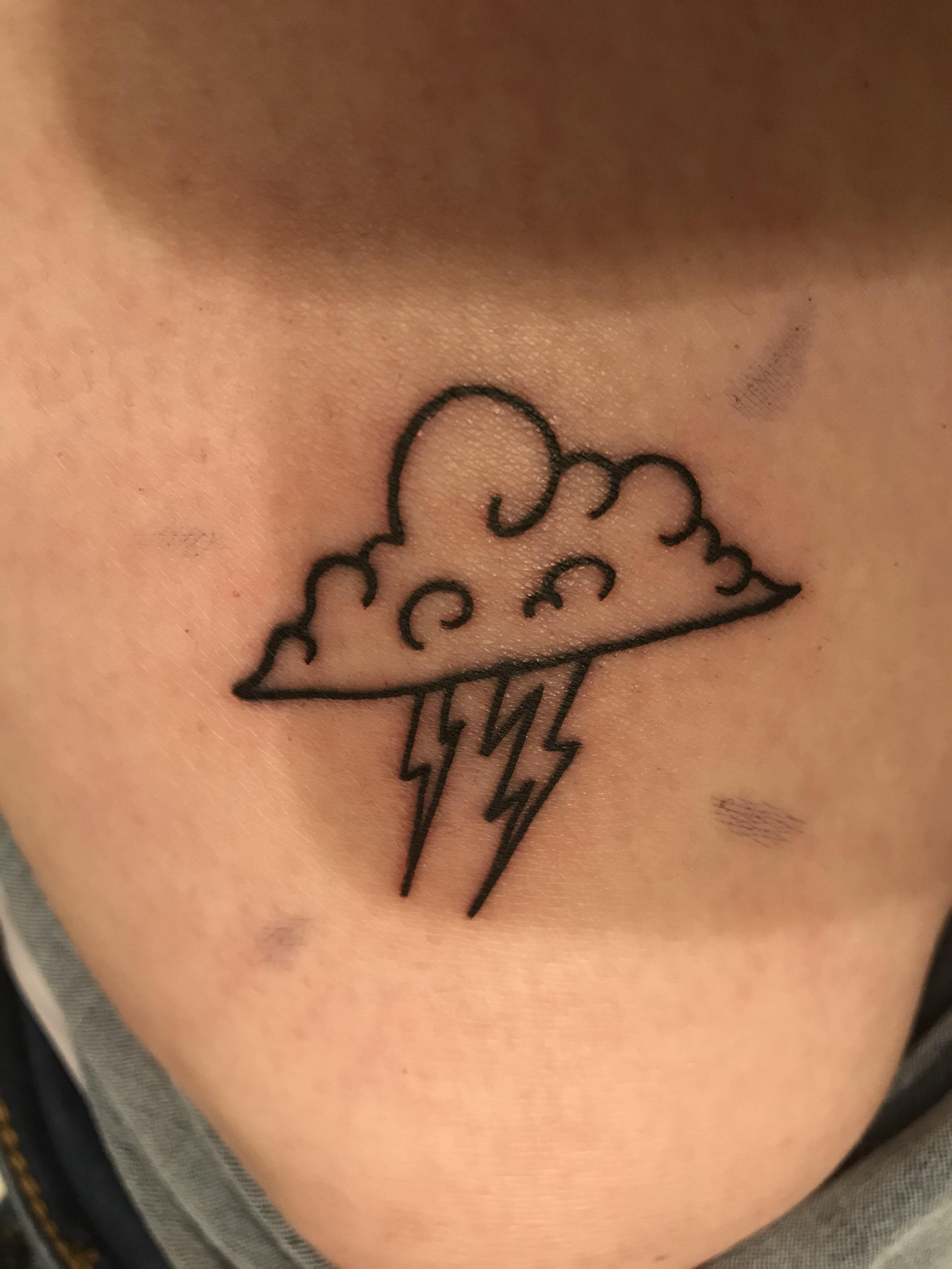 Discover more than 120 heart with lightning bolt tattoo latest camera