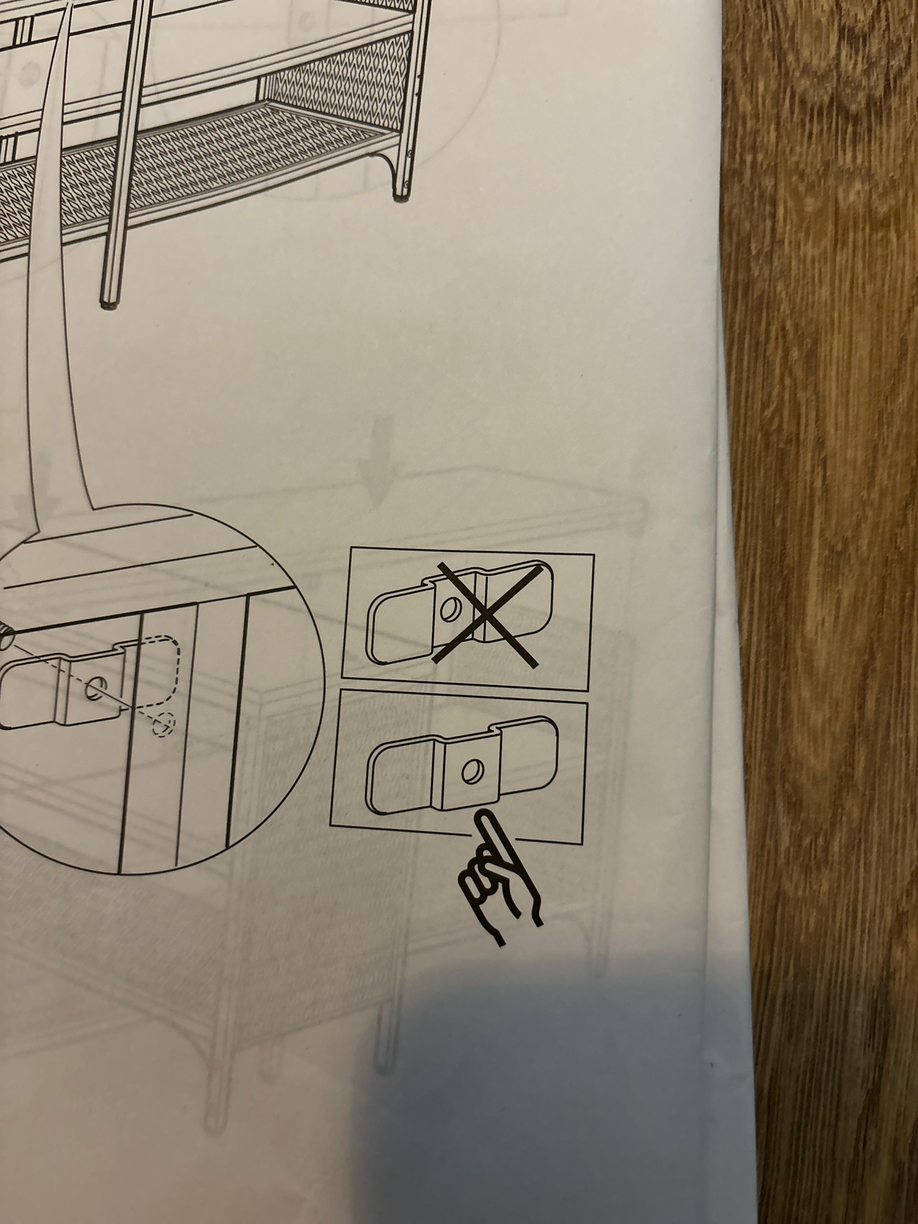 Fjallbo TV stand missing part r/IKEA