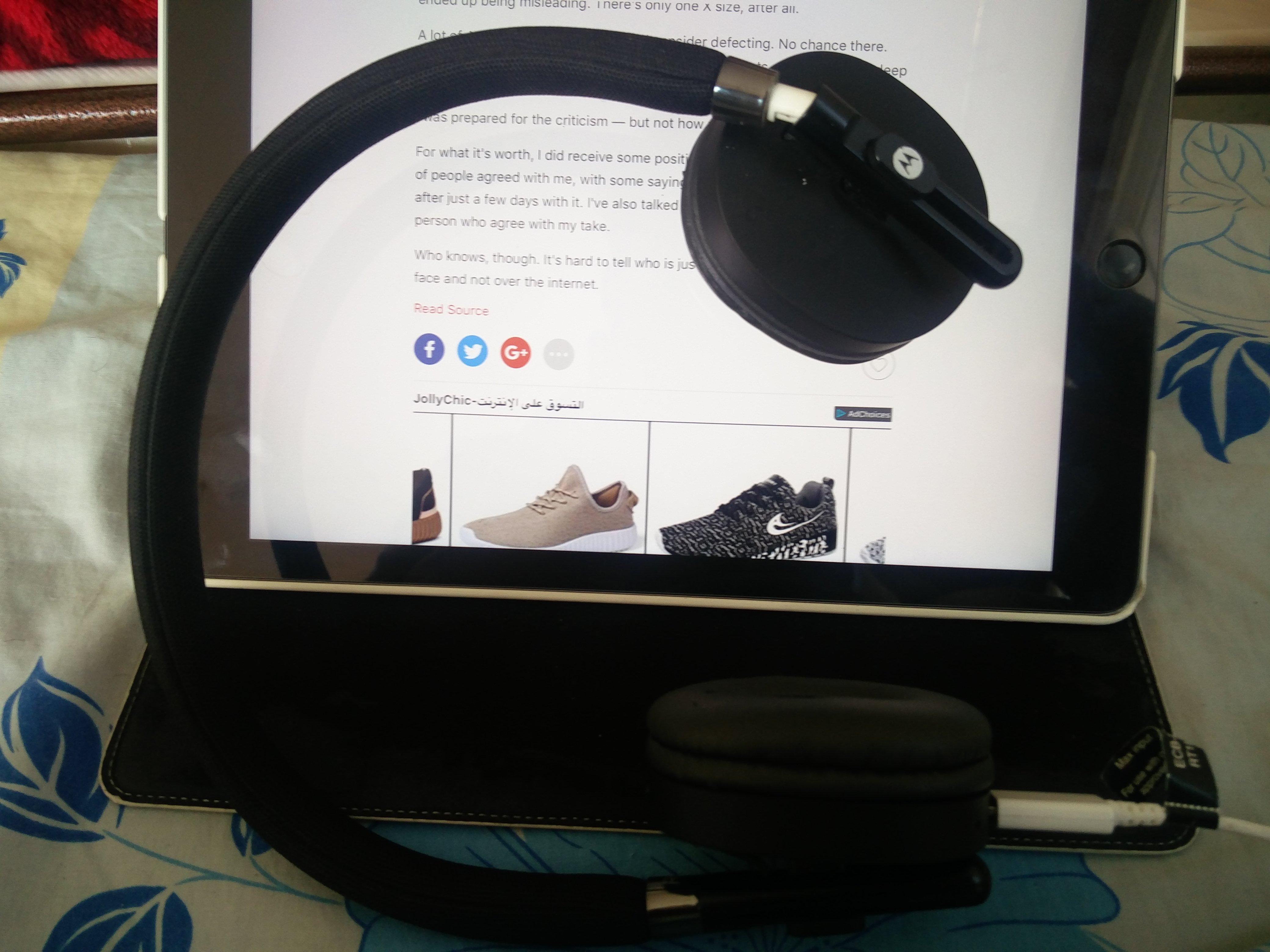 My handicapped Moto BT Headset : r/pics