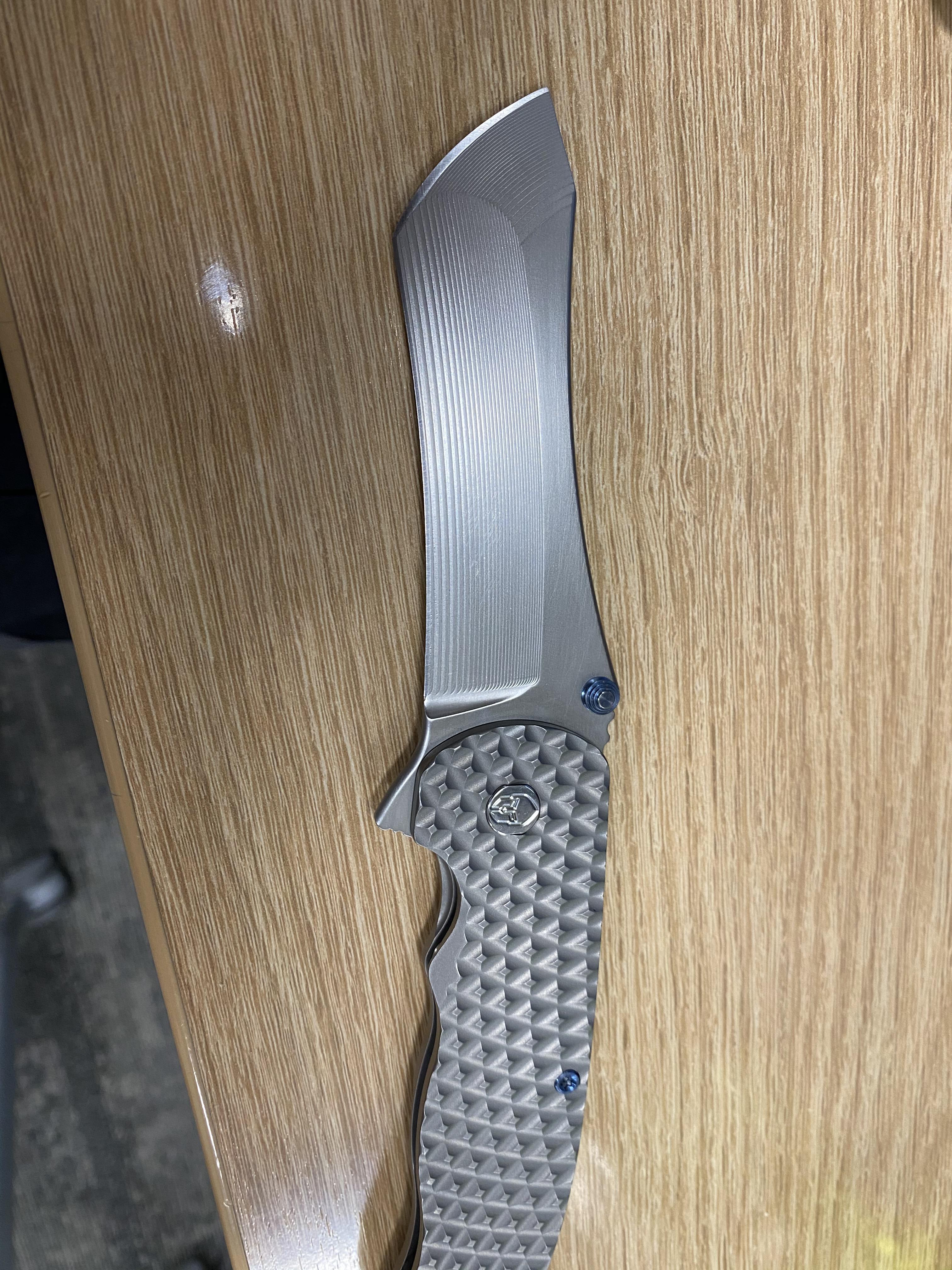 Put a satin/scotch brite finish on my clone Norseman