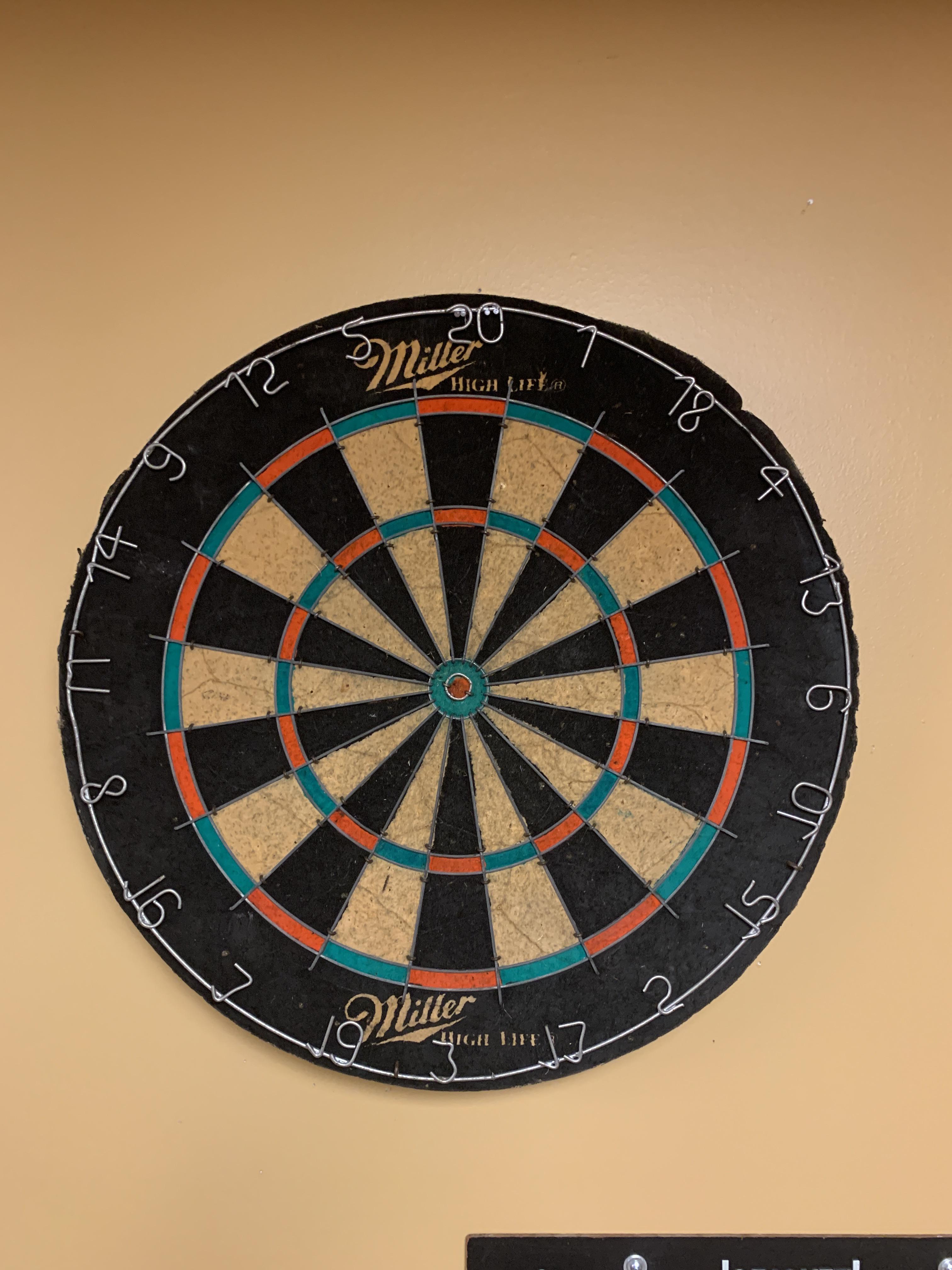 I posted the back of the dartboard few hours ago this is the front of