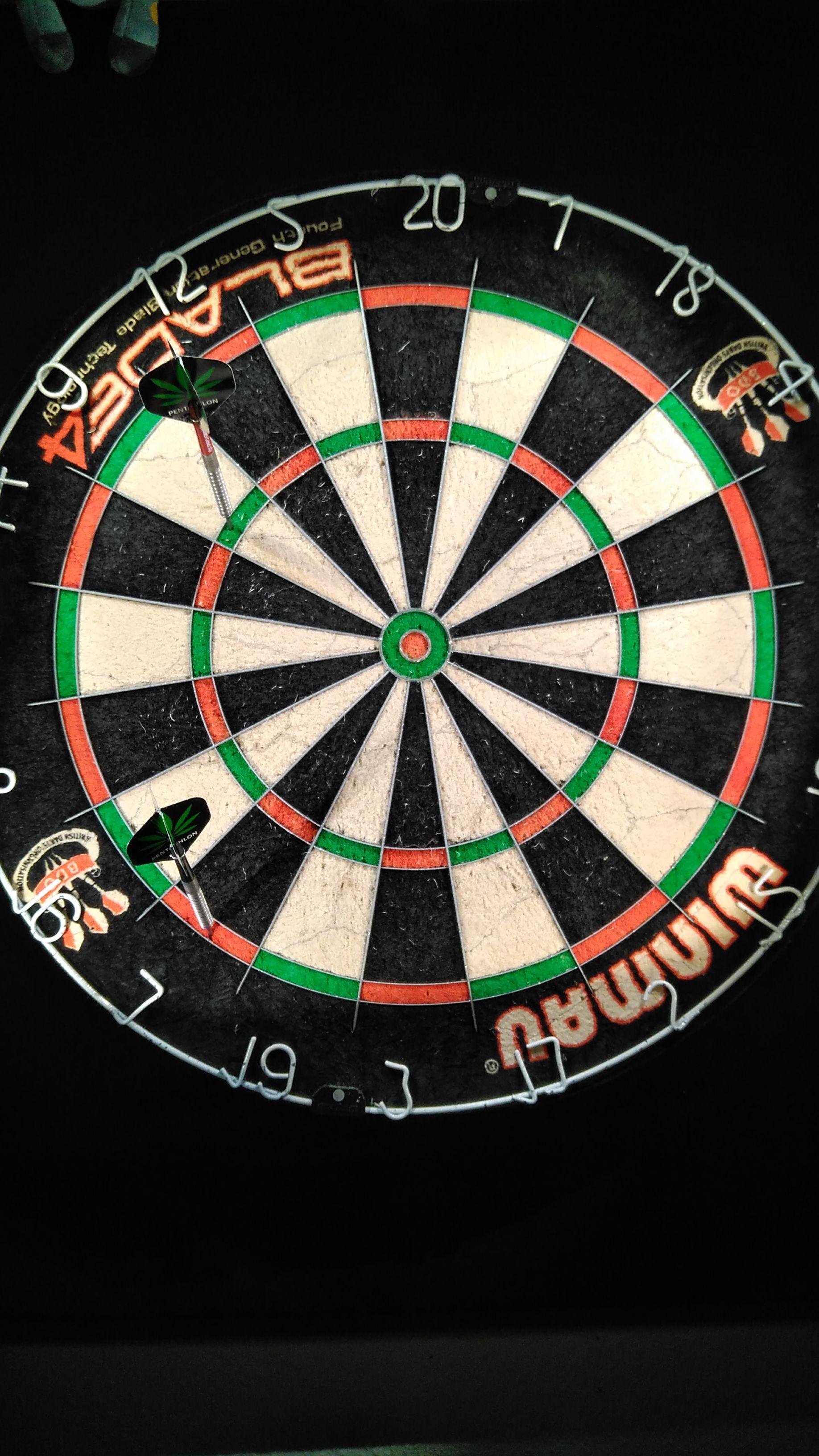 My first 11Dart finish (180, 100, 180, 41)... totally planned and
