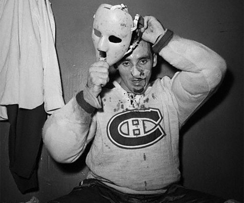 Jacques Plante's 1959 fiberglass mask r/hockey
