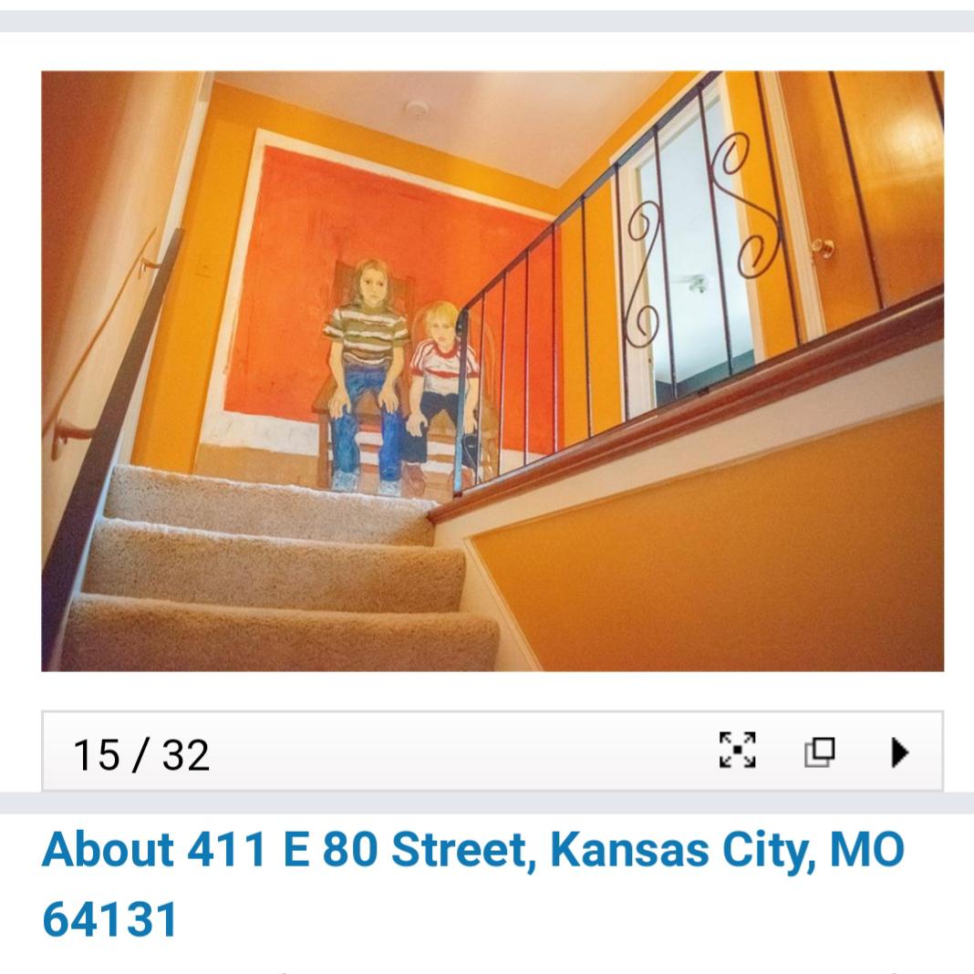 House for sale... original artwork stays! r/kansascity
