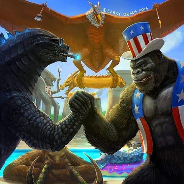 When the titans go on vacation Monsterverse