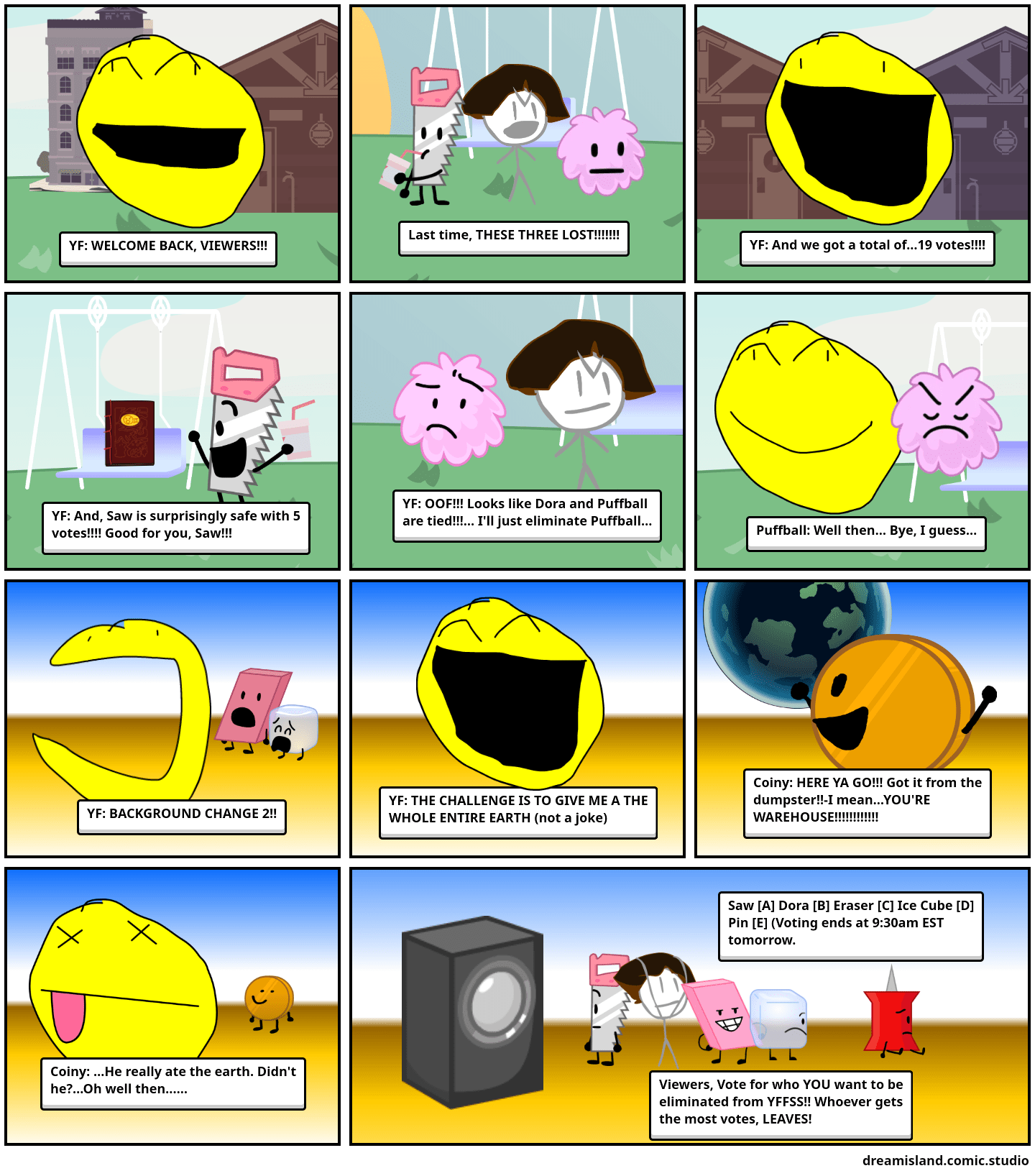 Yellow Face's Fantastic Super Show 3 "Oh The Misery, Everybody Wants