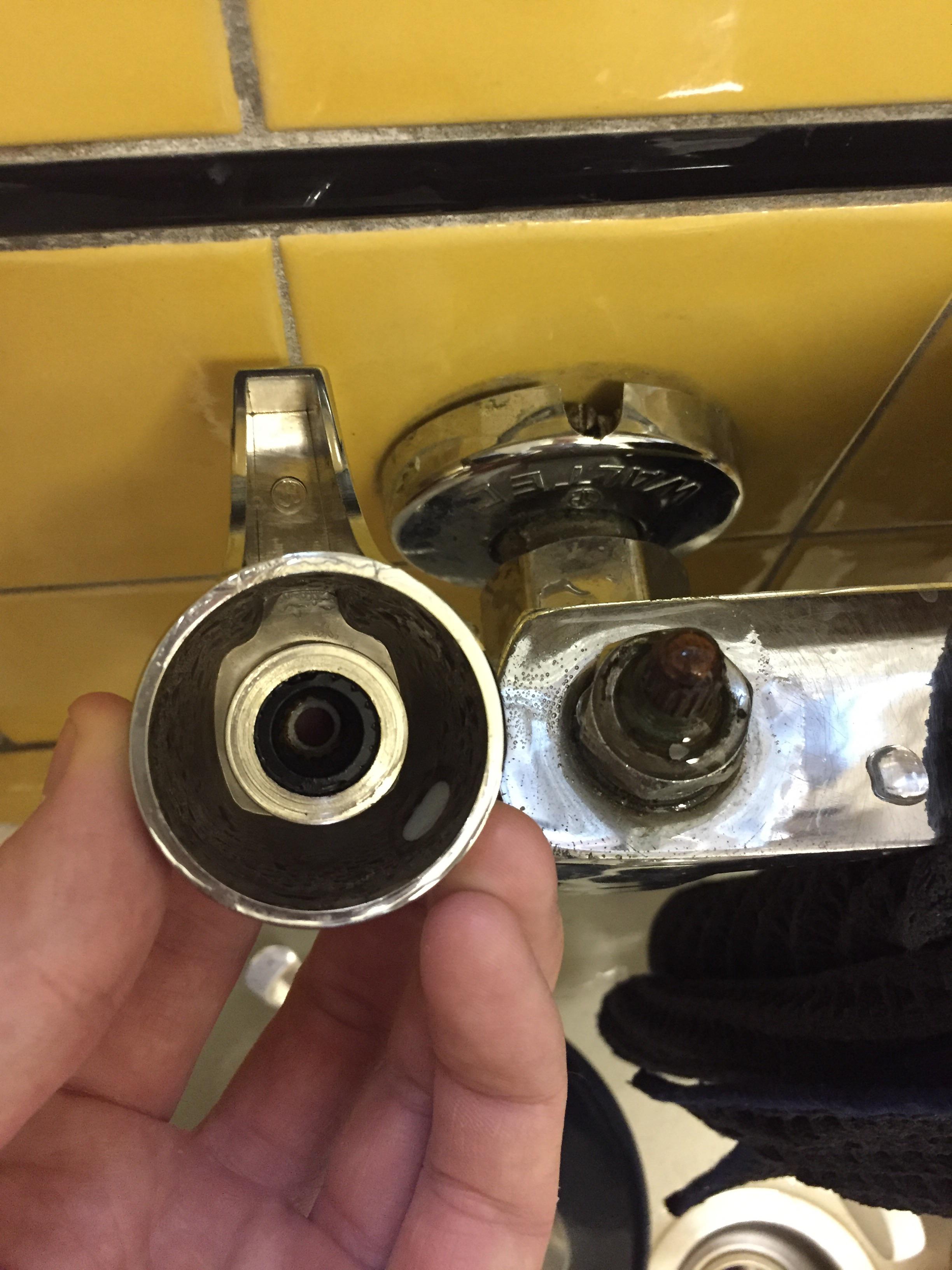 Help. My apartment faucet handle broke and this is what it looks like