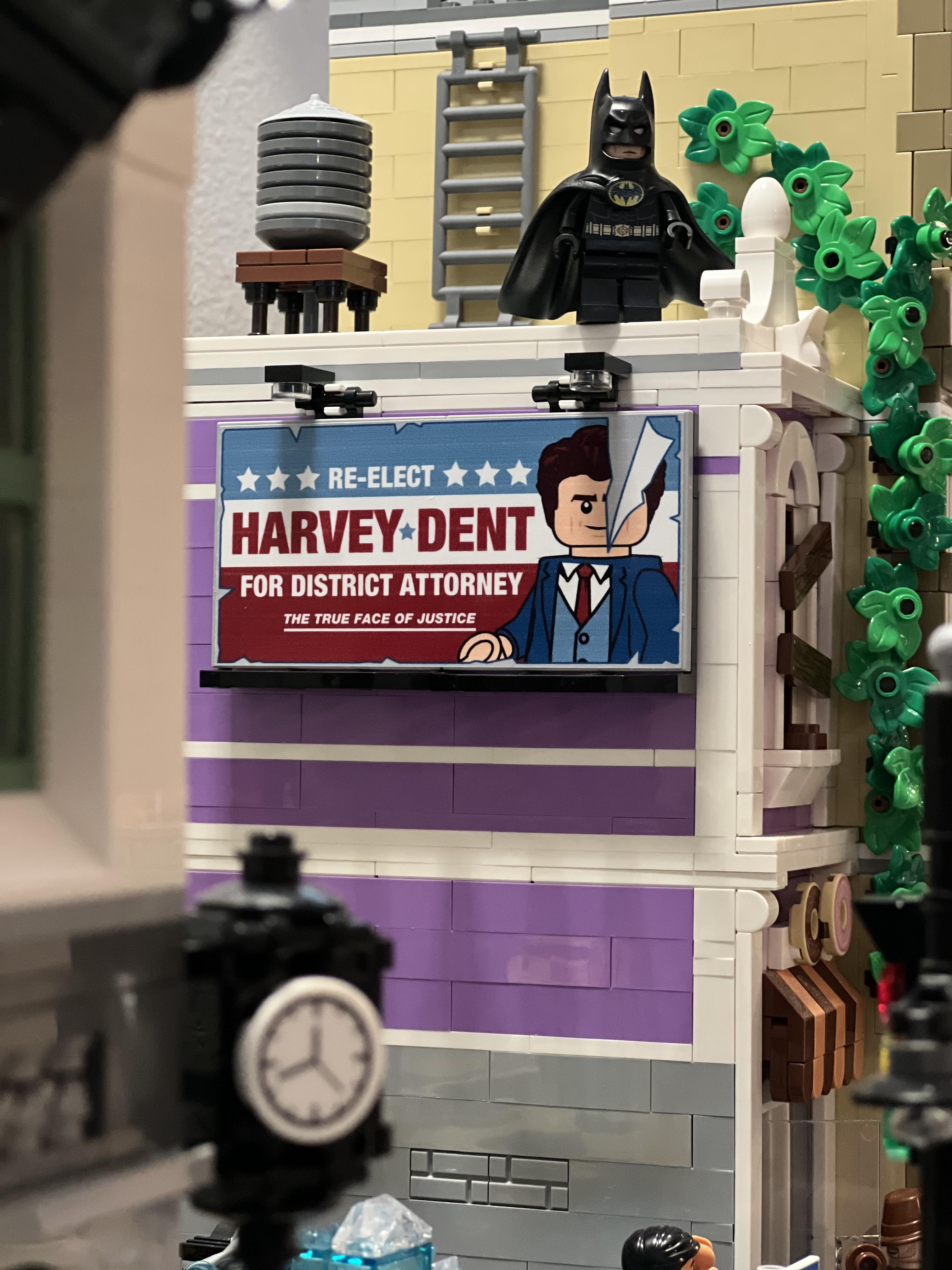 Lego Custom Batman Decals