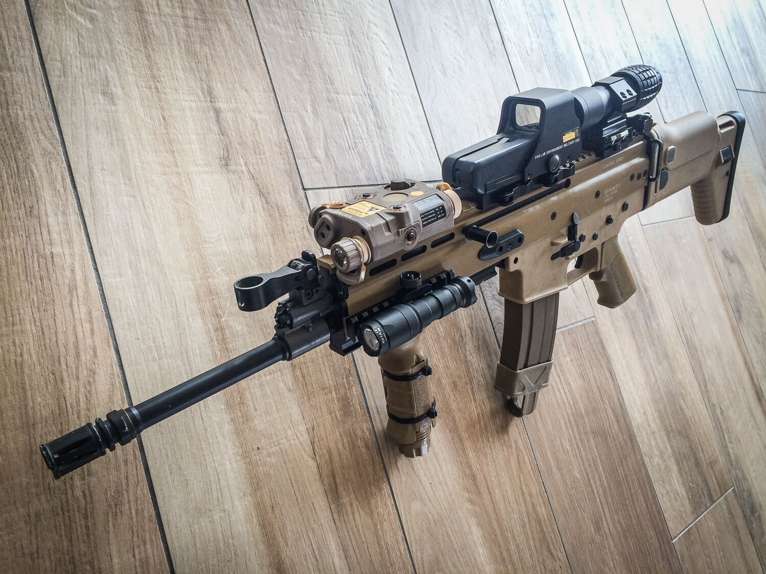 SCARL setup as good as complete now. r/airsoft