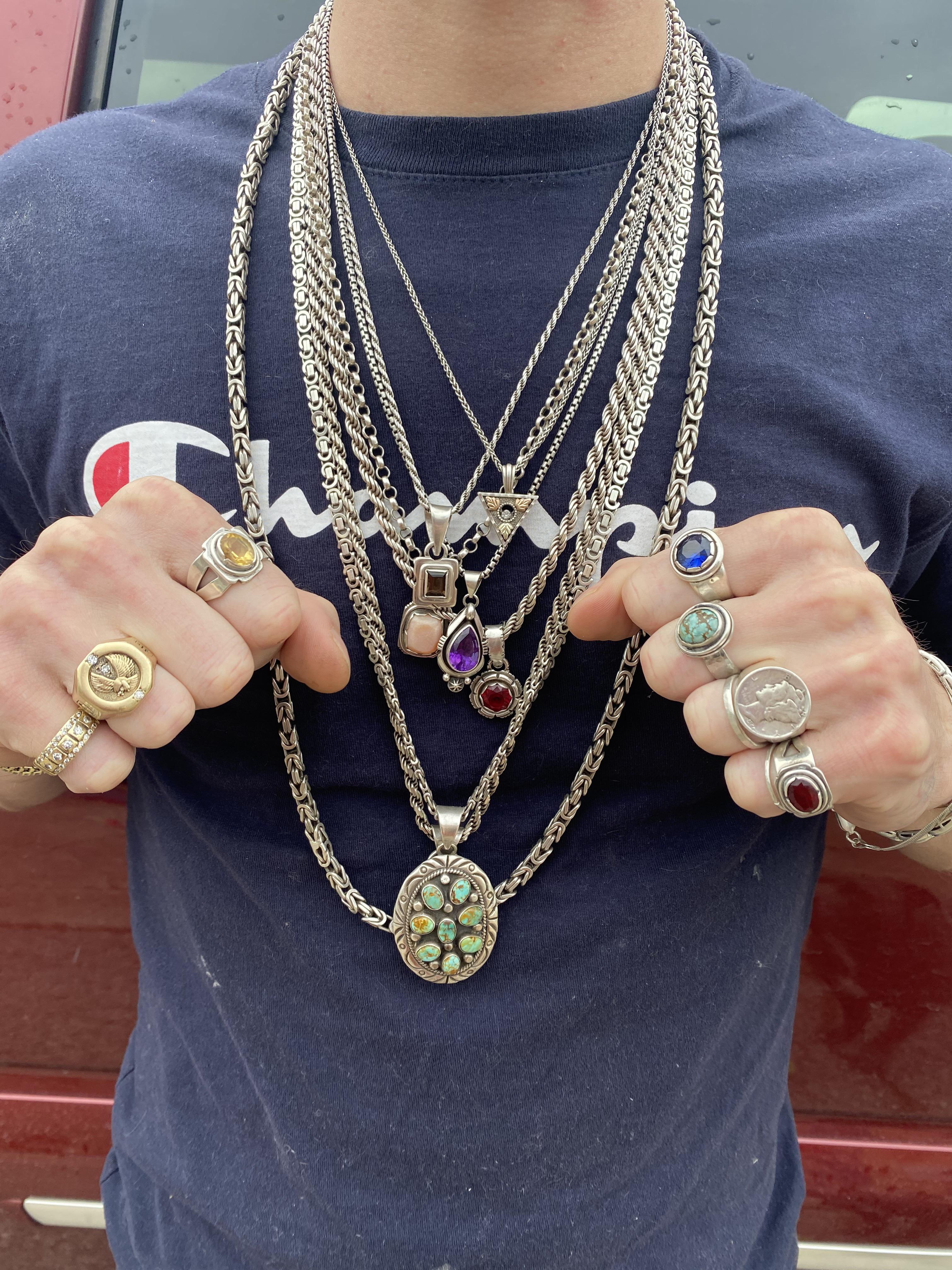 Started making jewelry cause nothing I found was my style. So I created