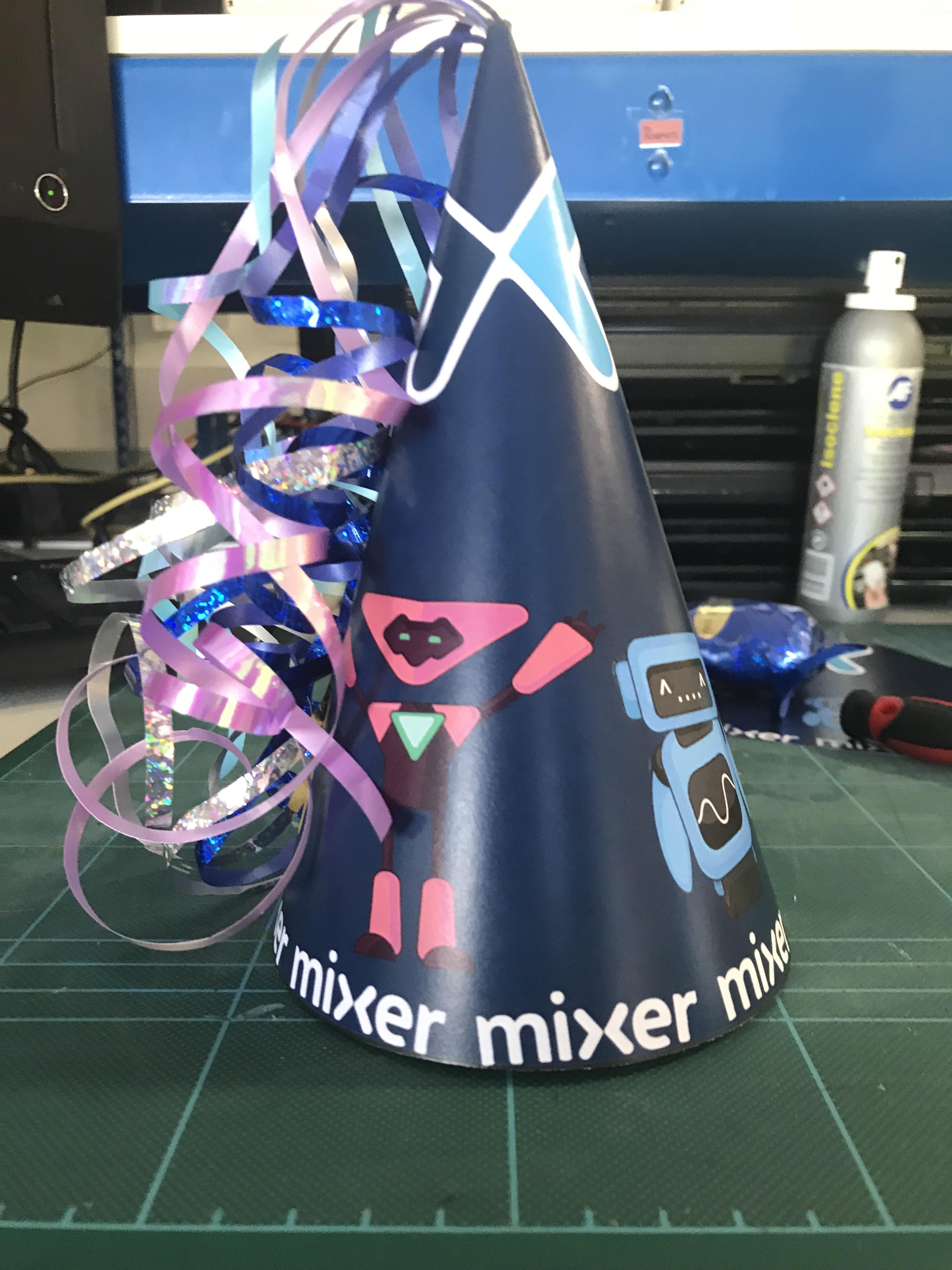 The Party Hat is Finished!!! r/mixer
