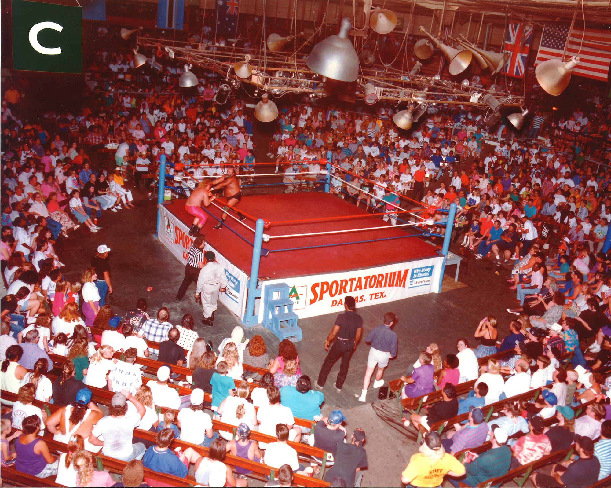 Awesome shot of the Sportatorium r/SquaredCircle