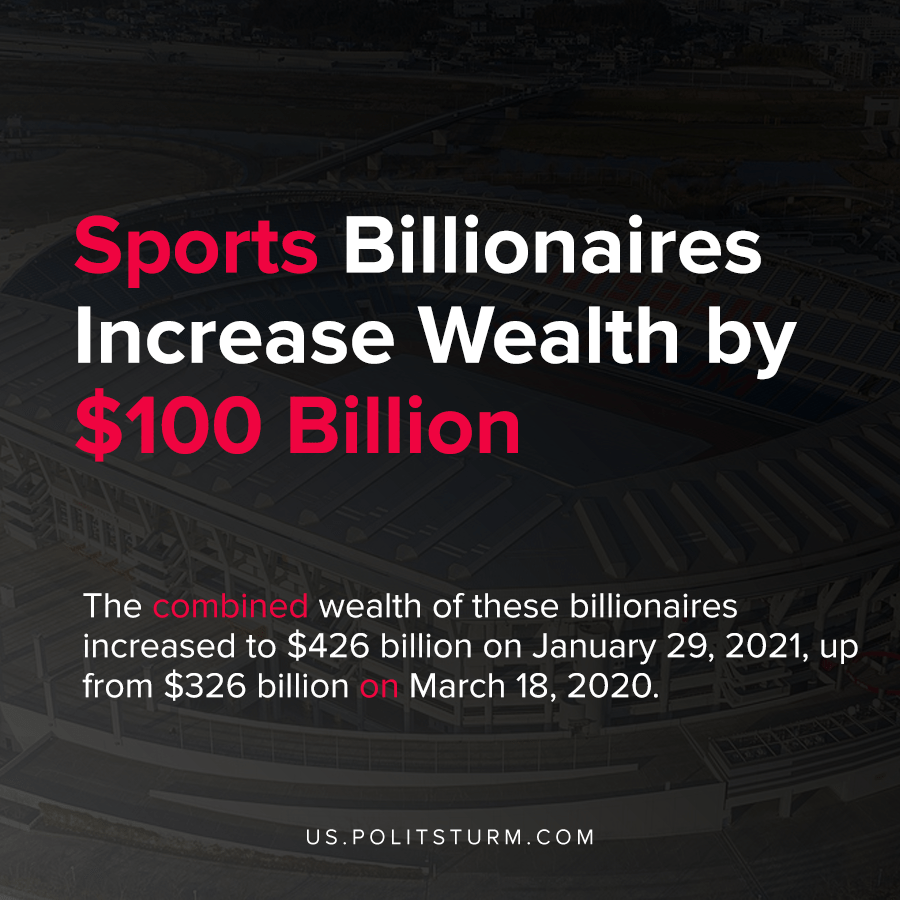 Sports Billionaires Increase Wealth by 100 Billion r/dsa