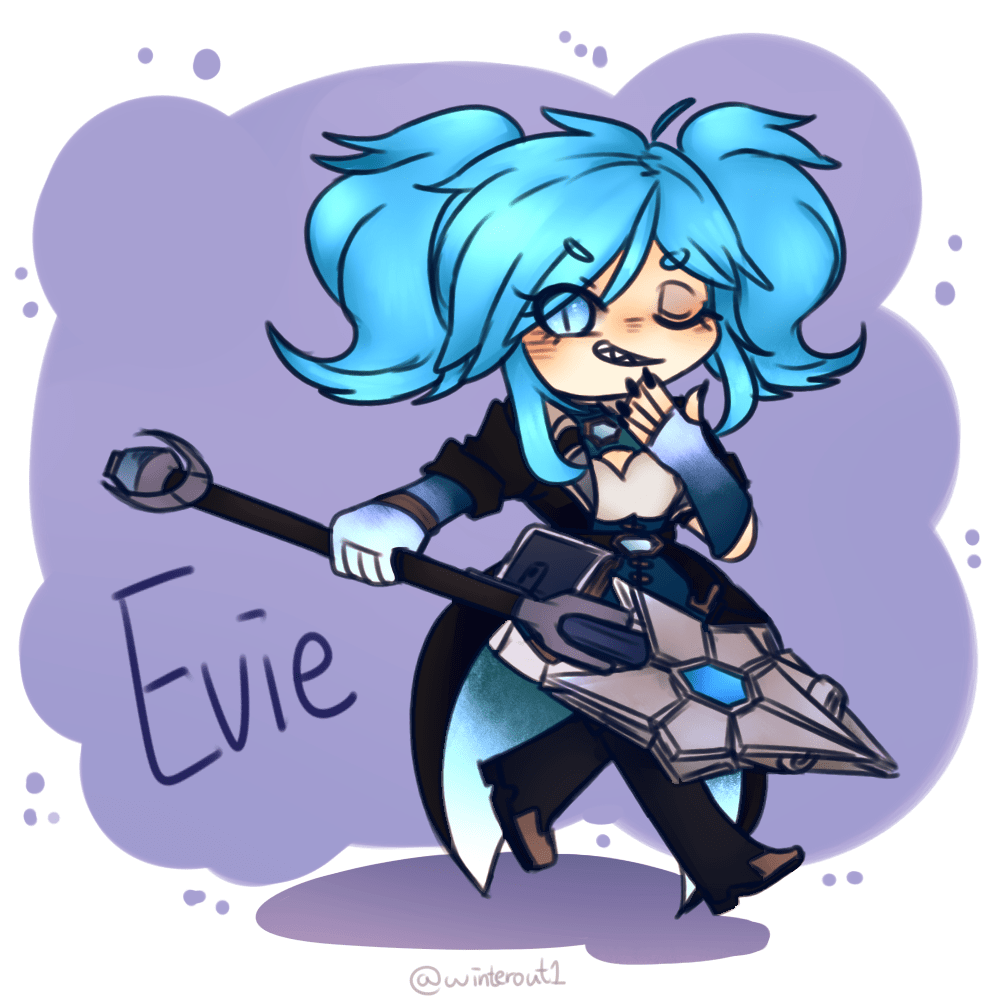 Evil Evie, by winterout1 : eviemains
