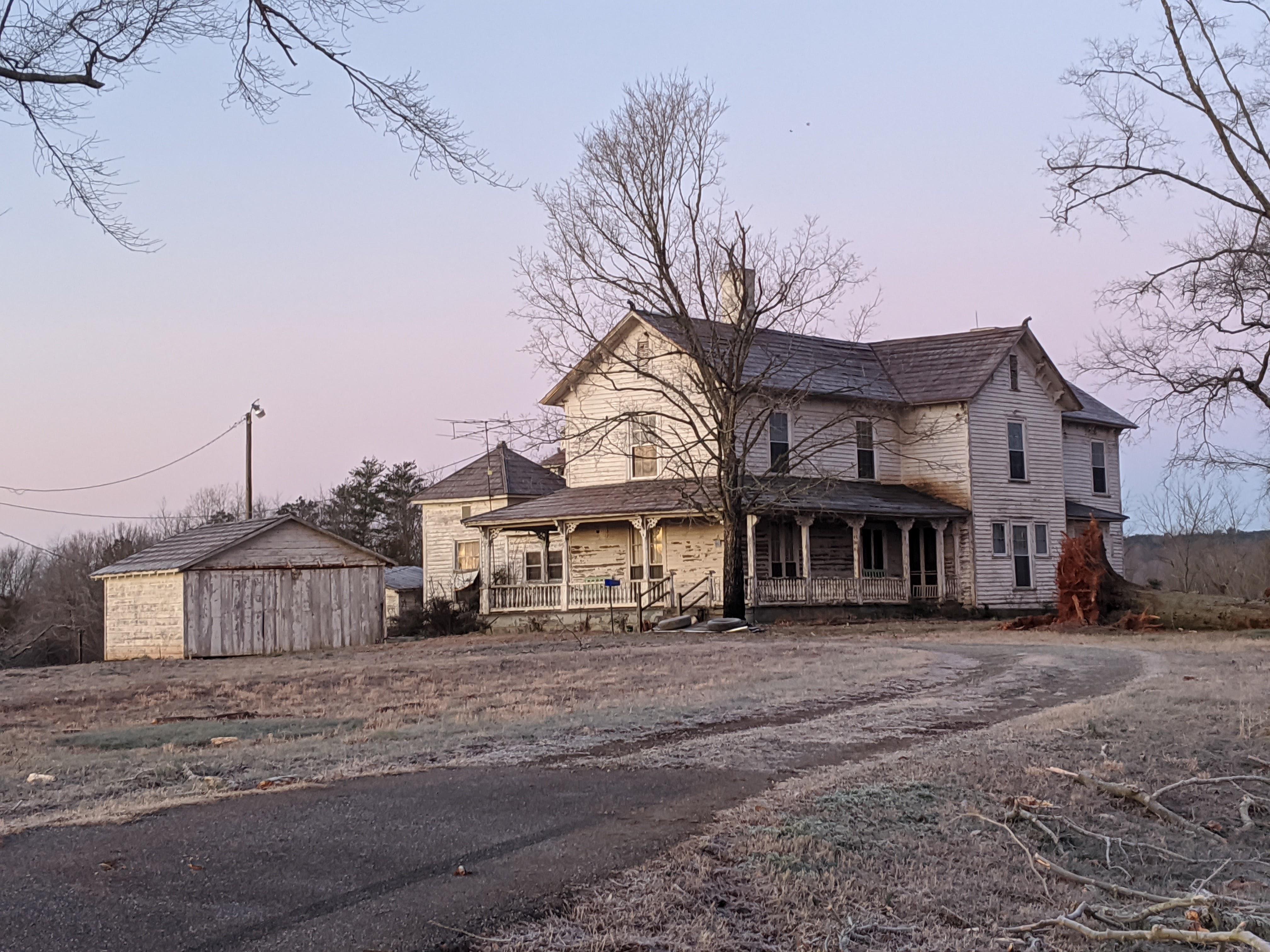Old abandoned farmhouse In Cleveland County North Carolina. Tell me