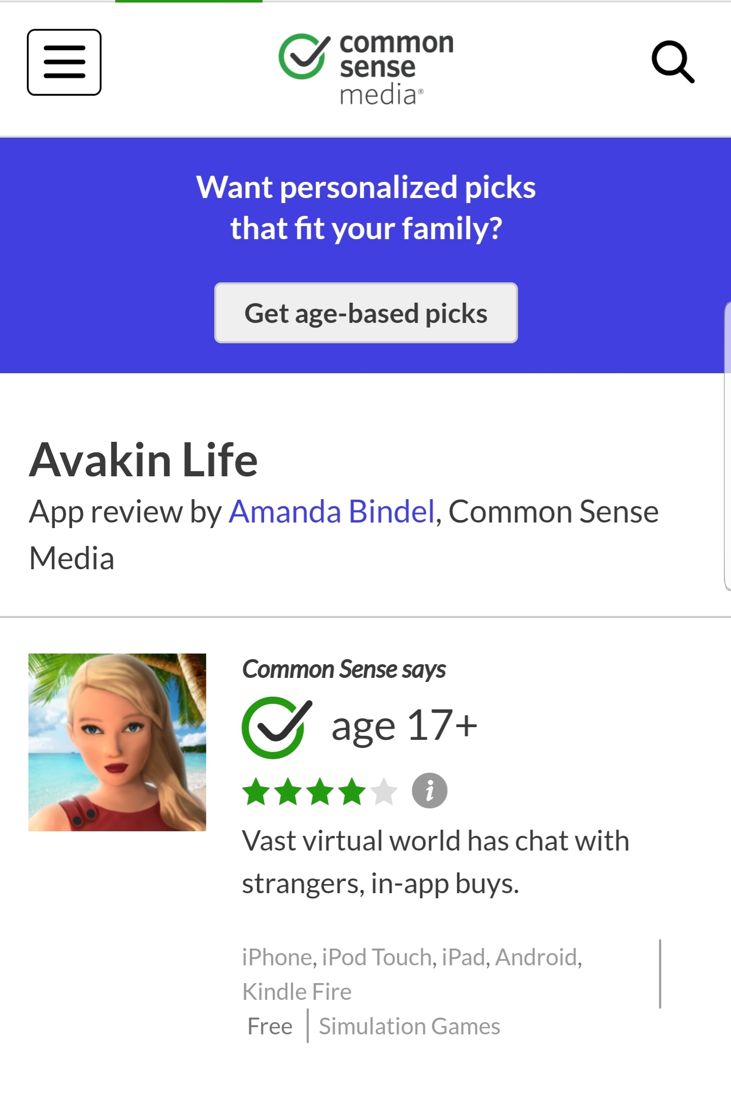 Parent reviews for Roblox Common Sense Media