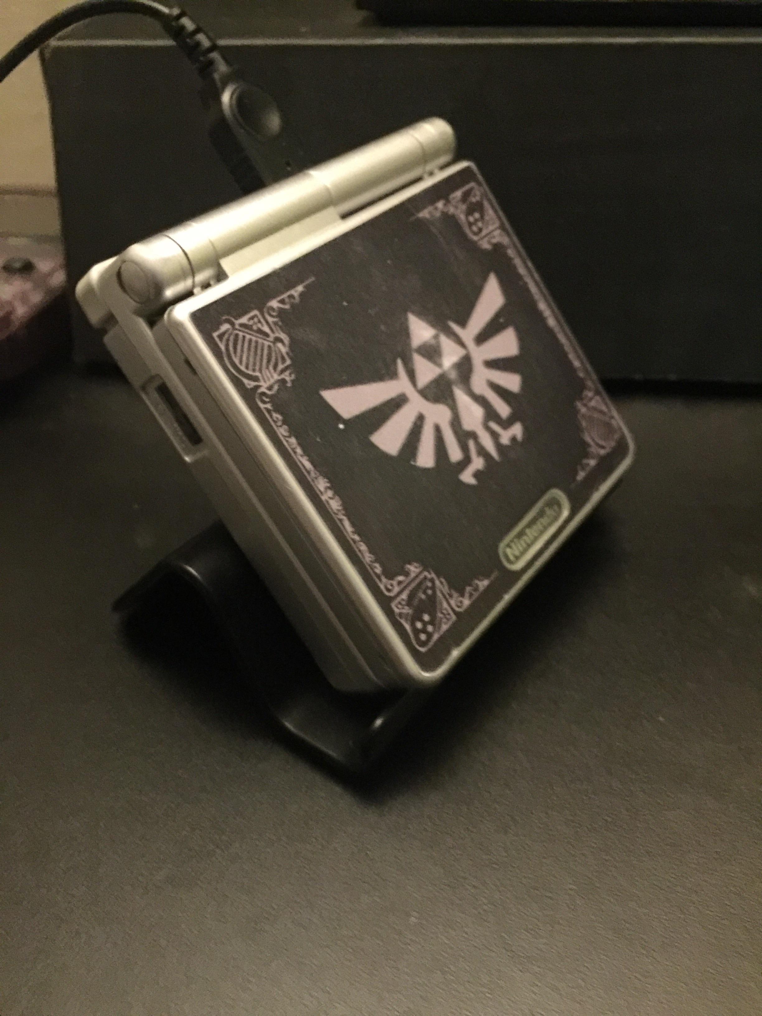 The Wii U Gamepad Holder makes a nice Gameboy SP Stand r/casualnintendo