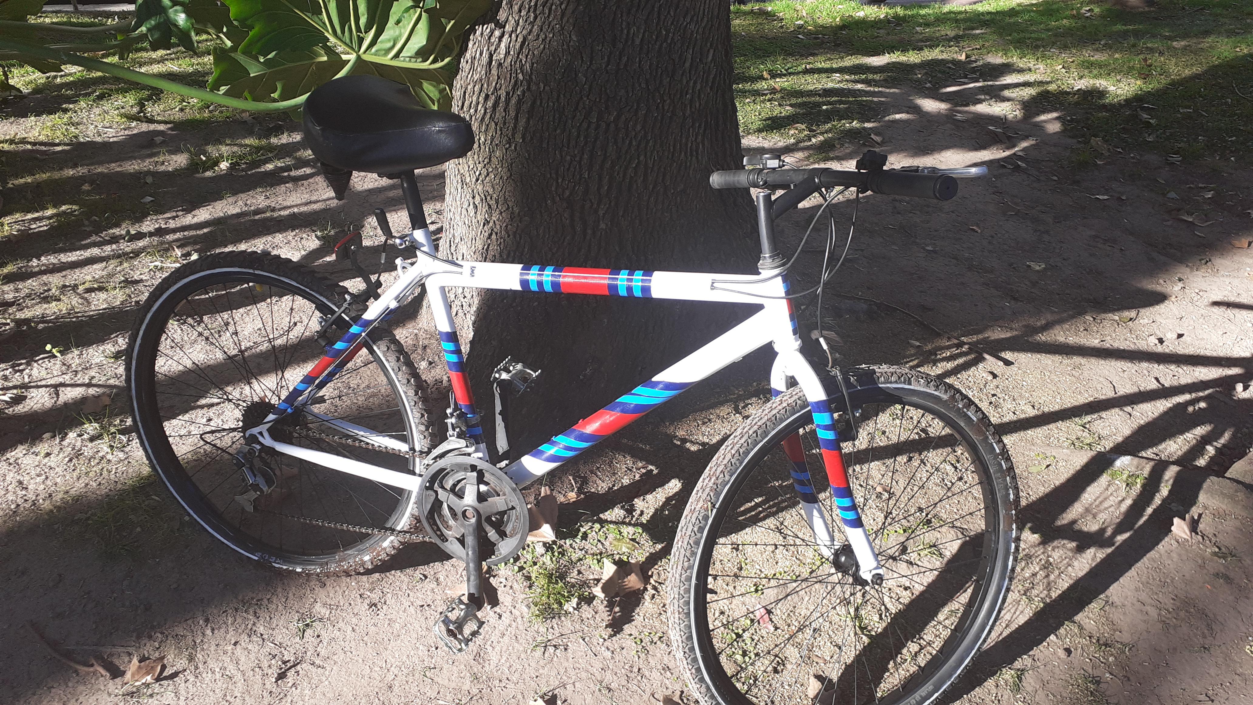 I painted my bike like a Martini Racing car r/rally