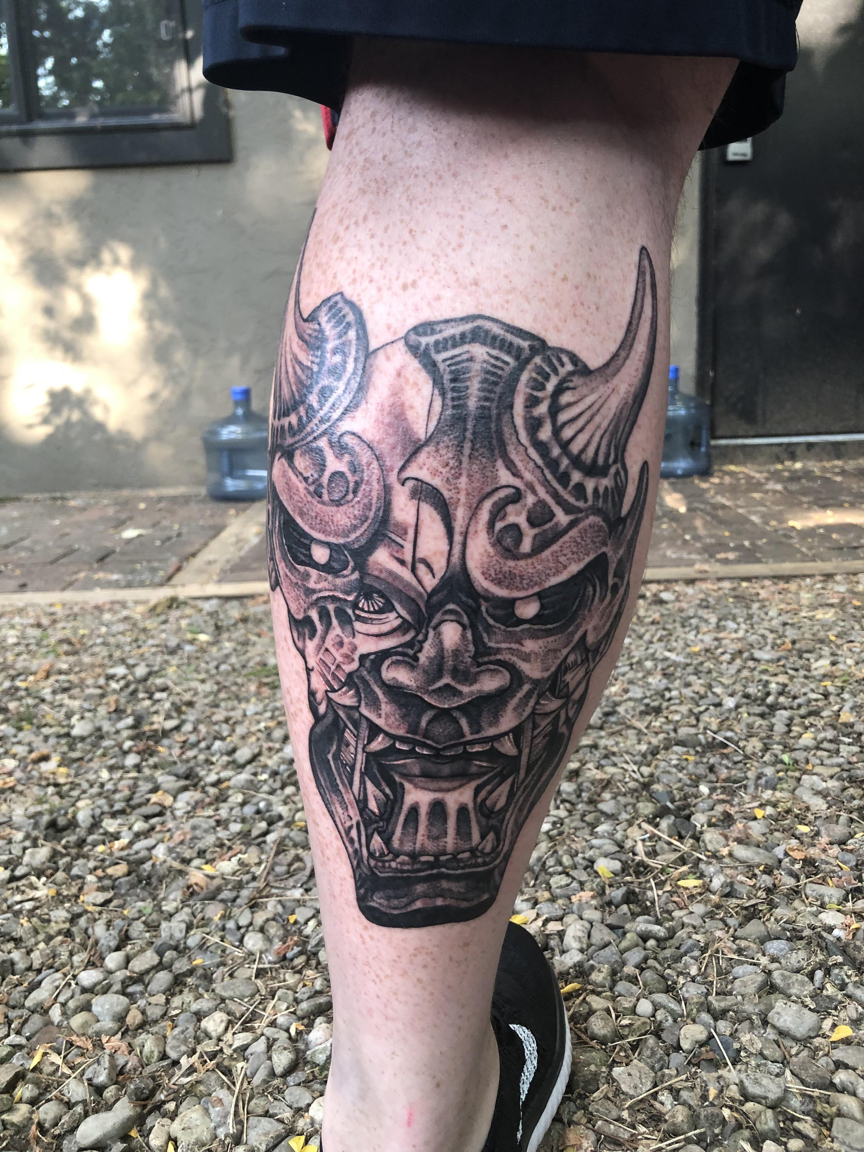 Behind The Hannya Mask By John Vargo At Greystone Tattoo Company Gahanna, Ohio : R/Tattoos 4032_x_3024_jpg