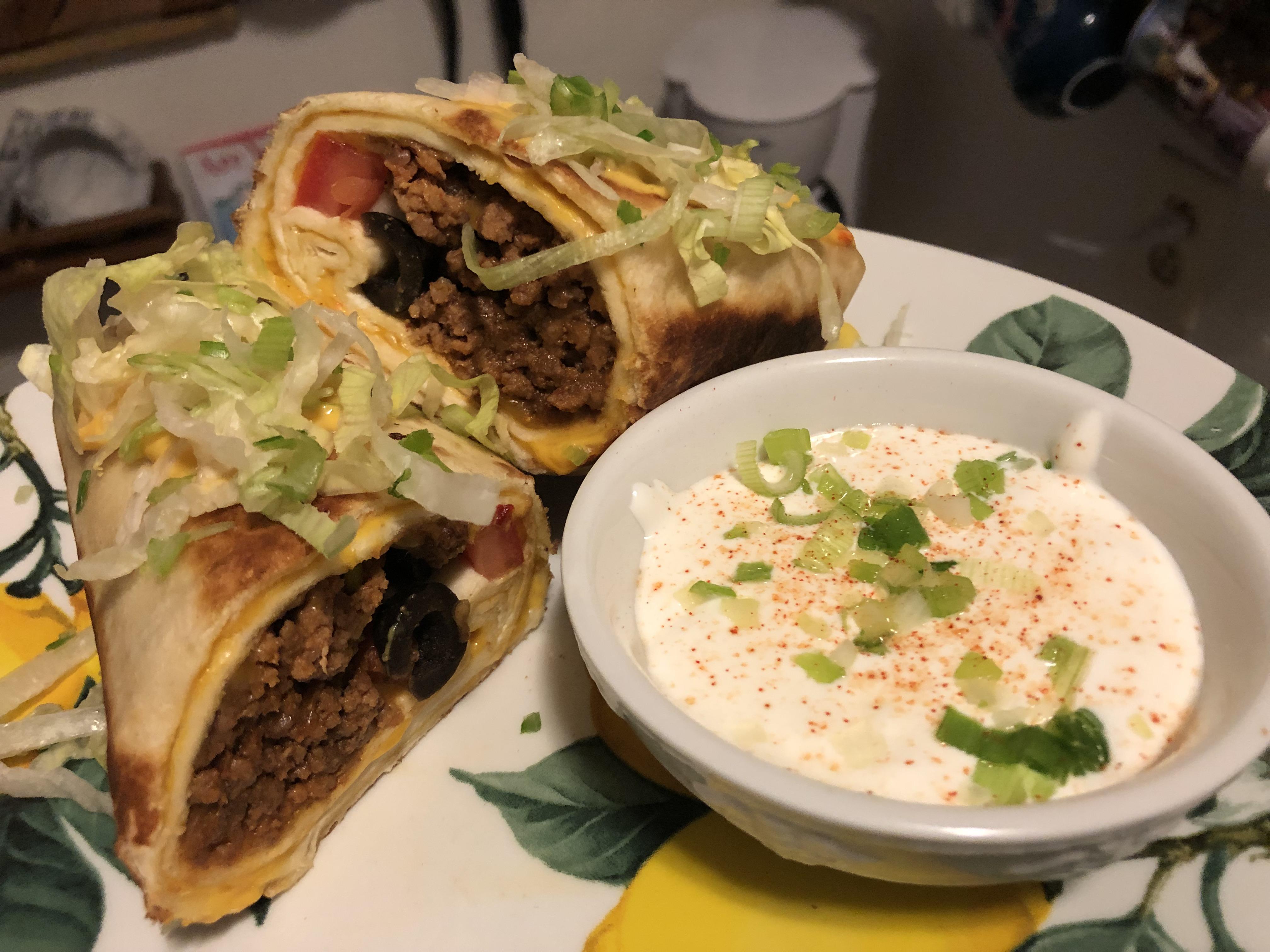 Homemade Quesarito r/FoodPorn