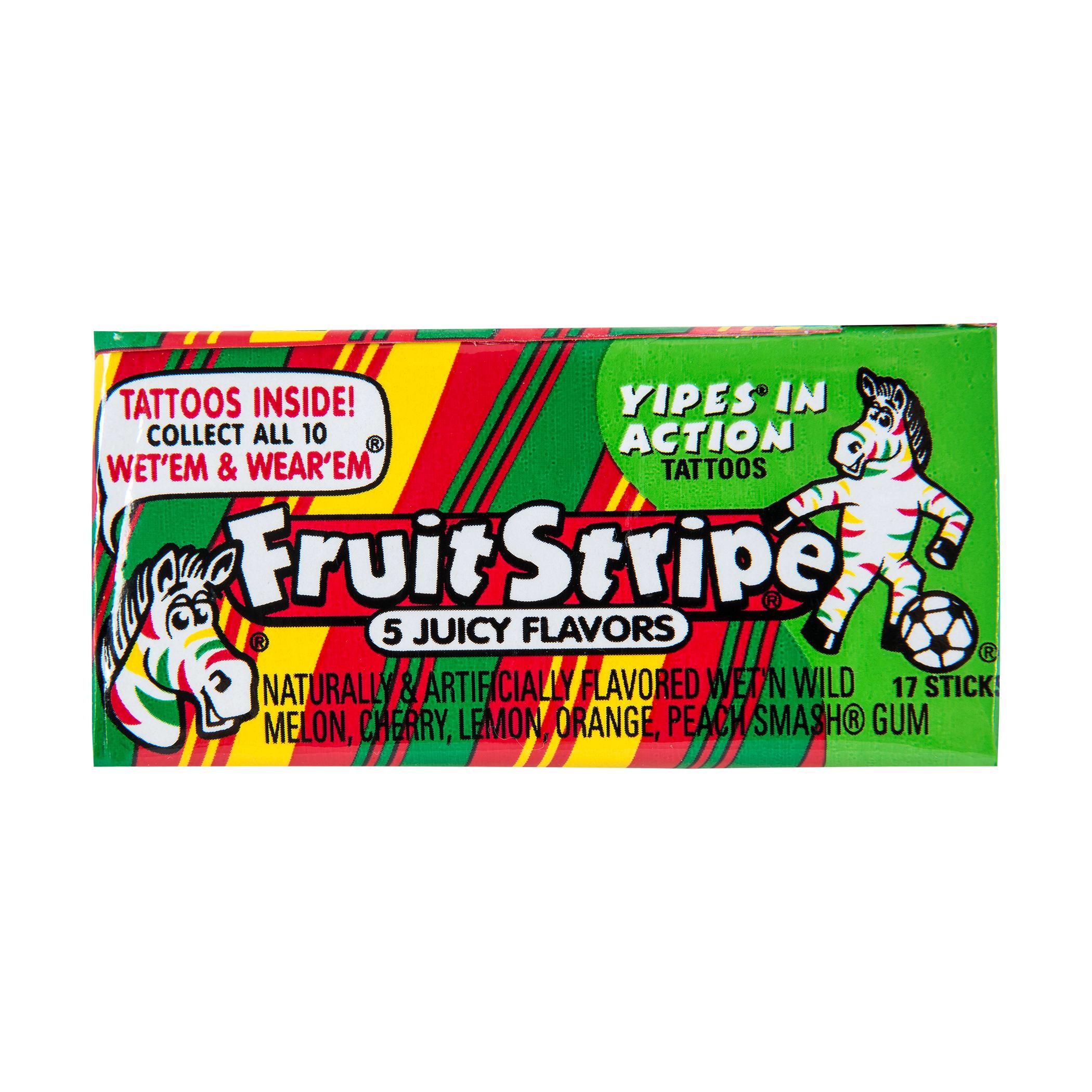 Yikes! Stripes! Fruit Stripe Gum! r/nostalgia