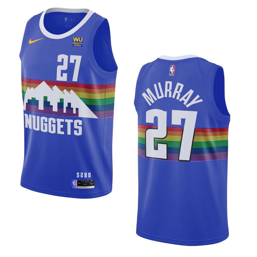 denver nuggets rainbow jersey,OFF