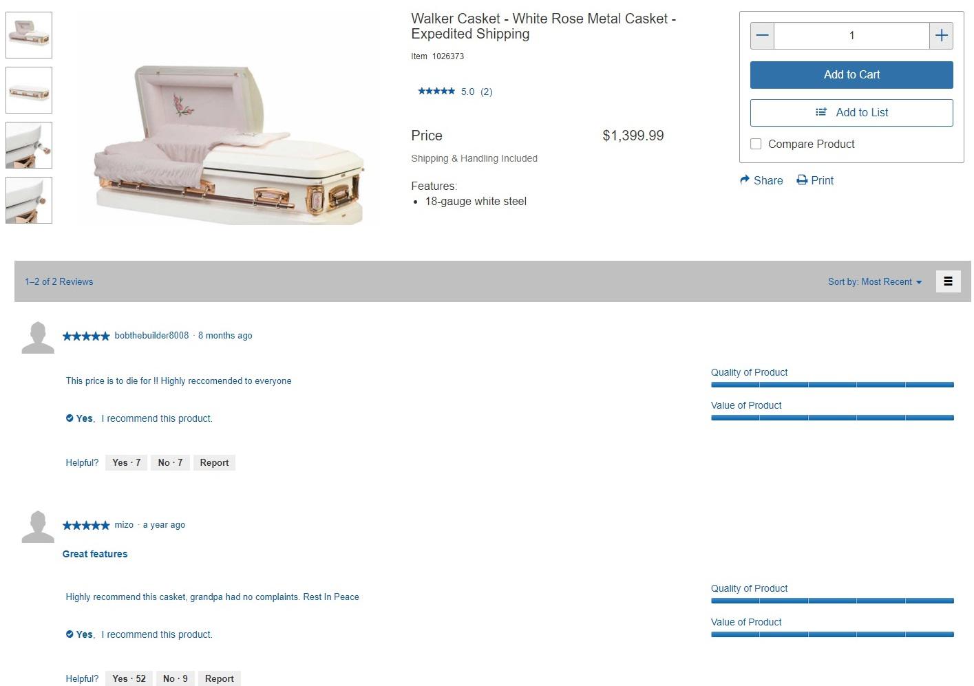 Costco reviews are killer r/funny