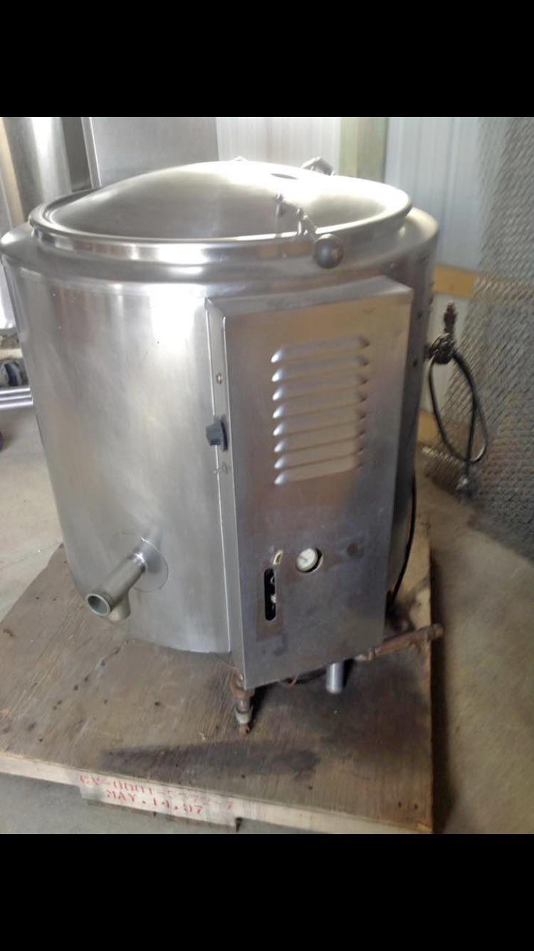 My new project 40 gallon gas fired steam jacked kettle! r/Distilling