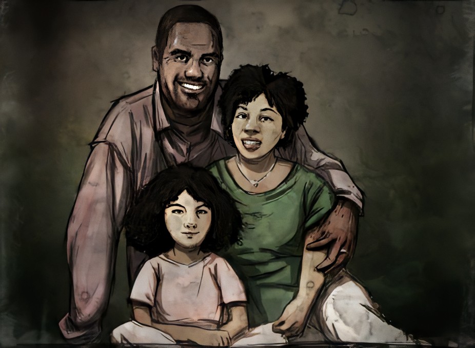 Clementine's family picture in HD! r/TheWalkingDeadGame