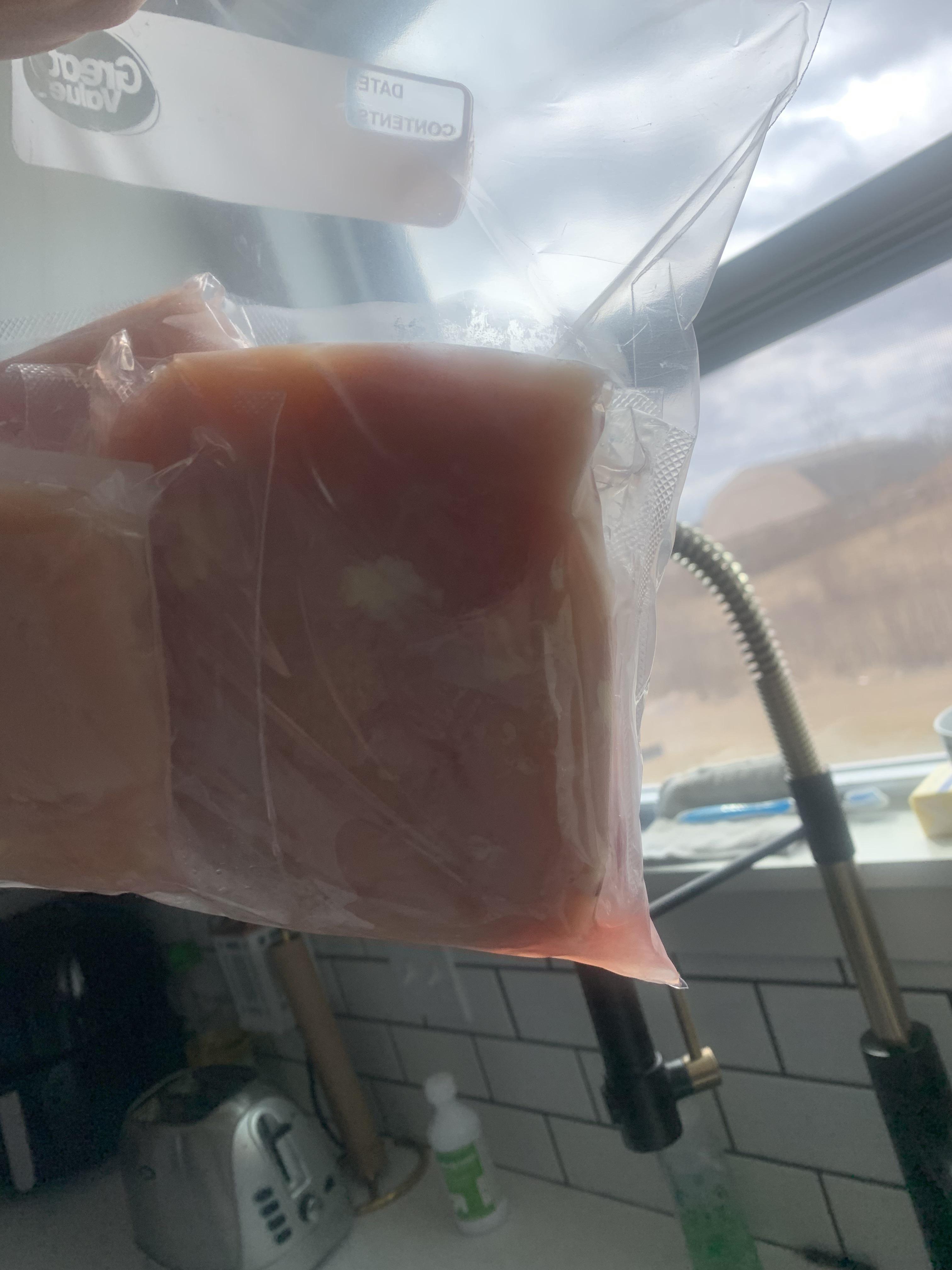Meat packaging always leaks when thawed. Anyone else having this