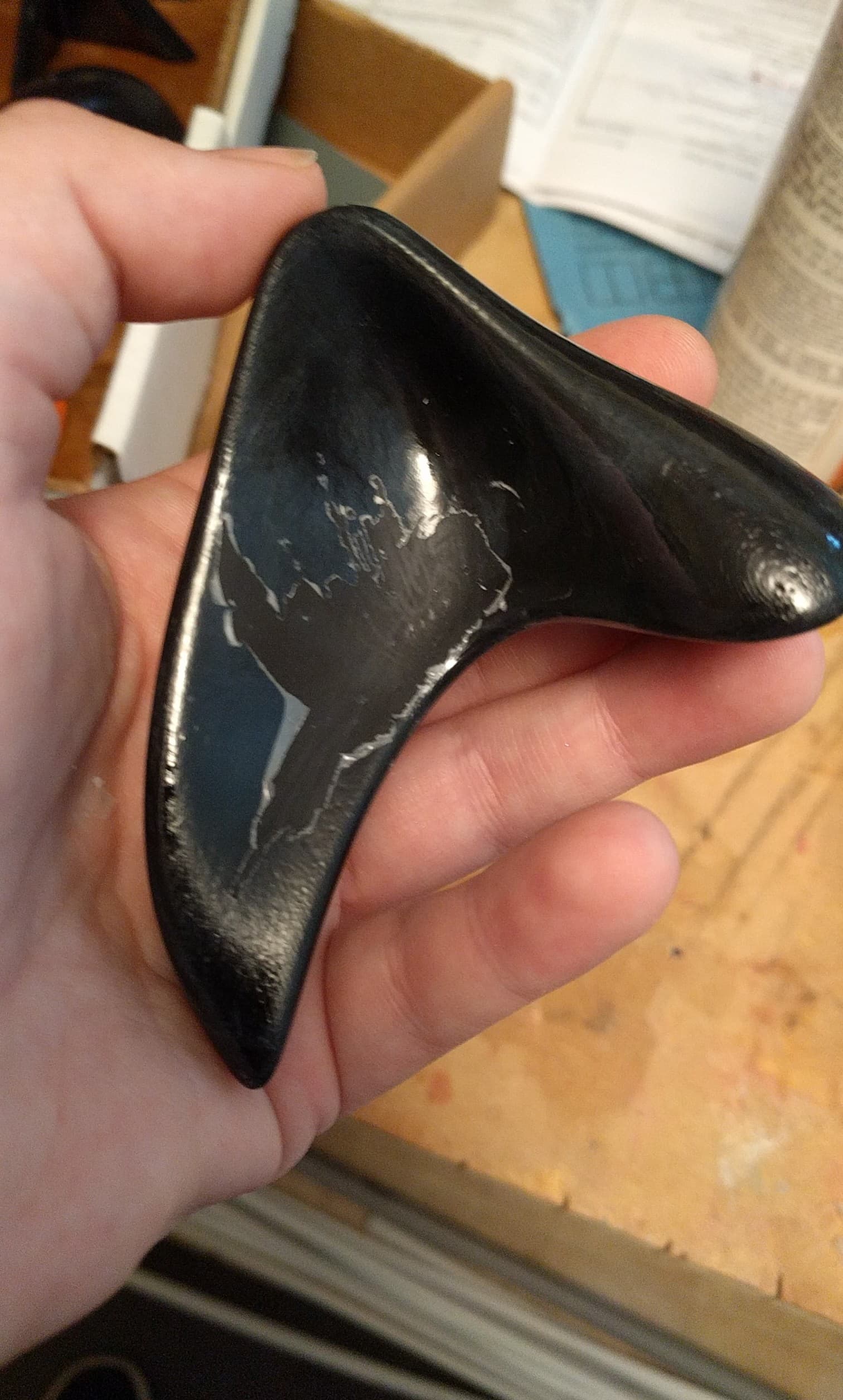 Seeking help with problems smoothing prints. Clear gloss spray paint is