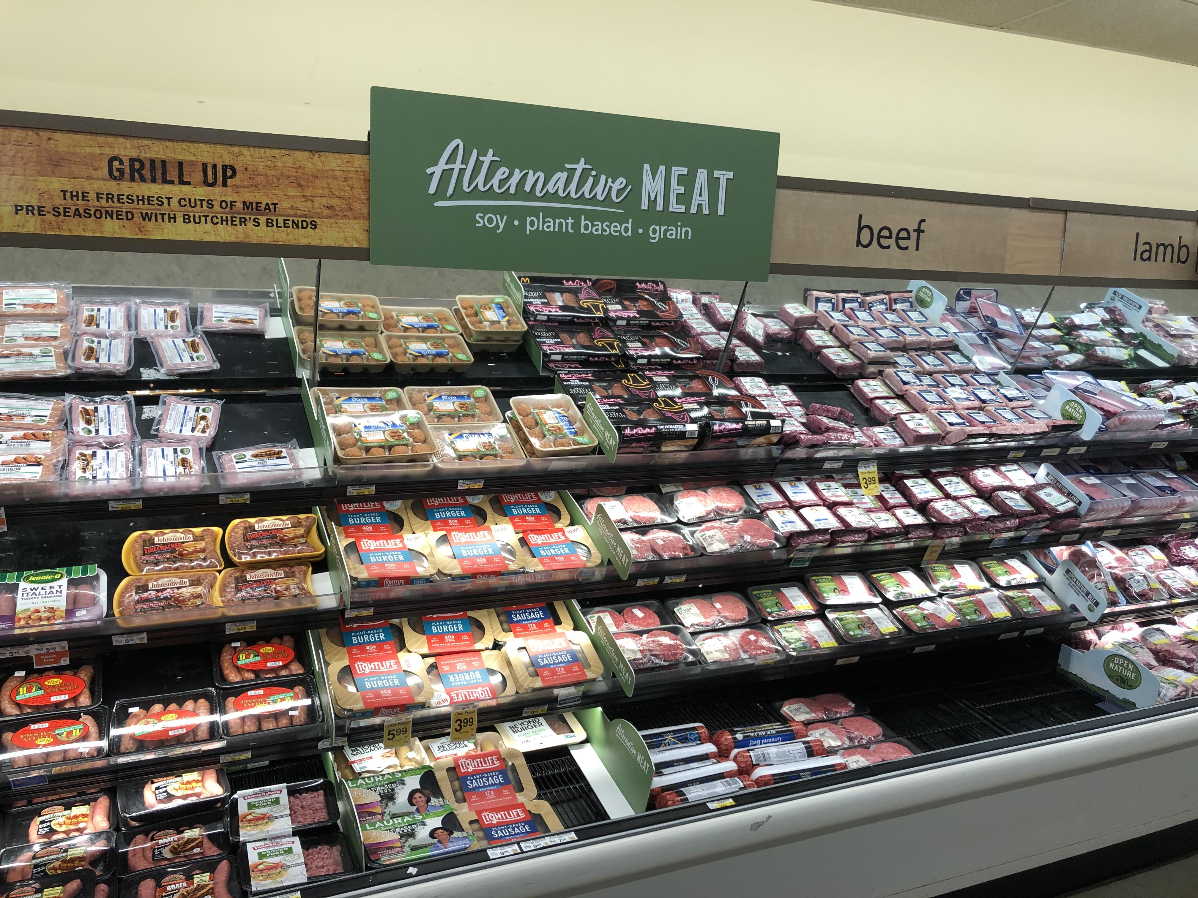 Alameda Safeway has a new meatless meat section. r/AlamedaVegan