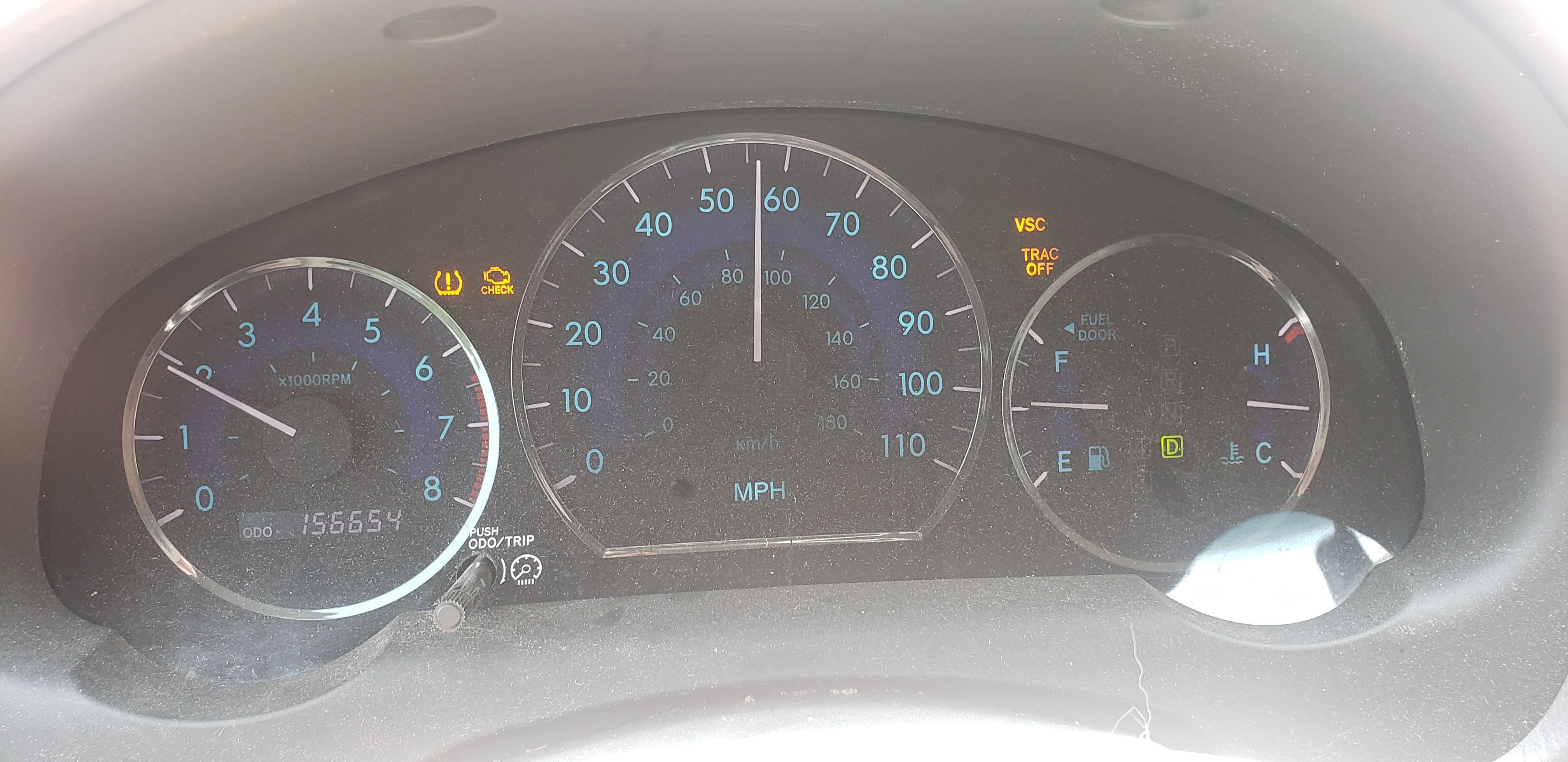 2010 Toyota Sienna lights on dash : r/AskMechanics