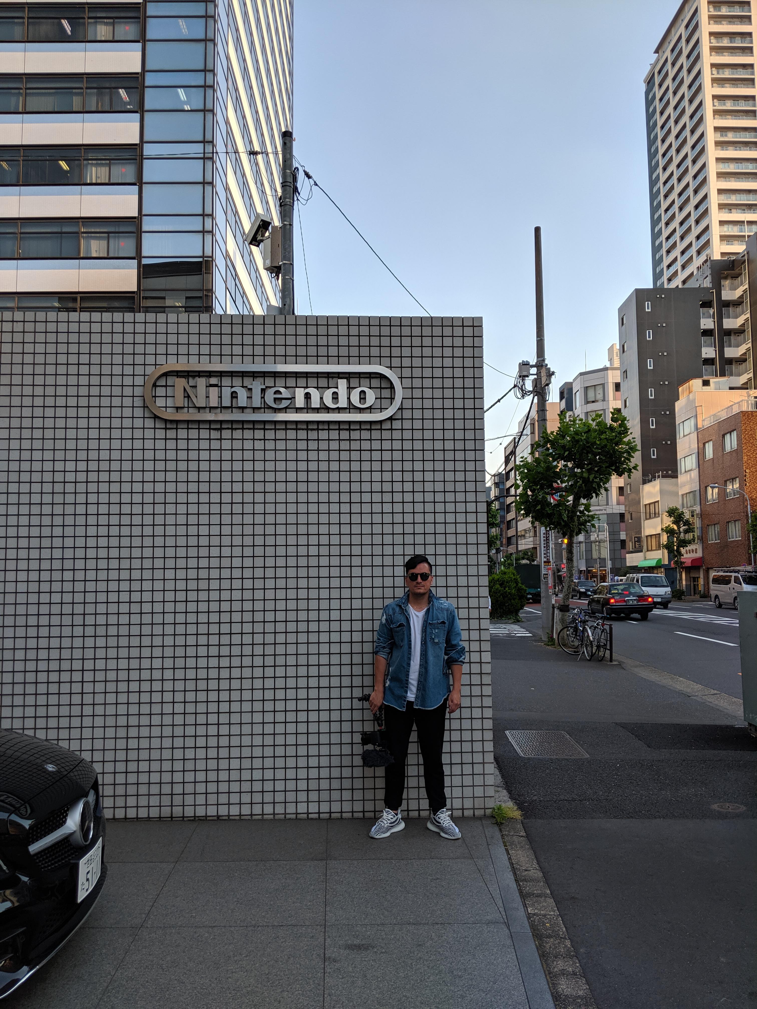 Stumbled upon Nintendo's Tokyo branch office today while walking to