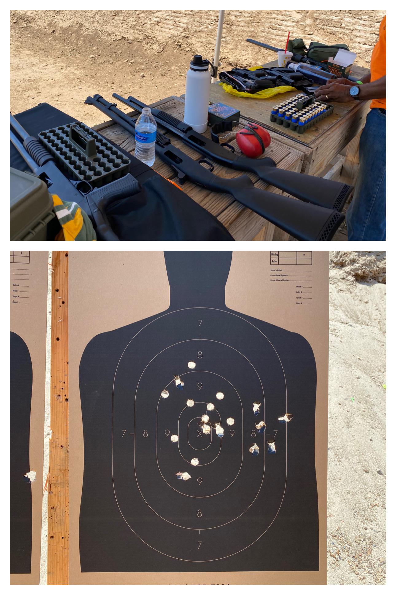 3rd time out to the range since buying my shotgun. Brought more friends