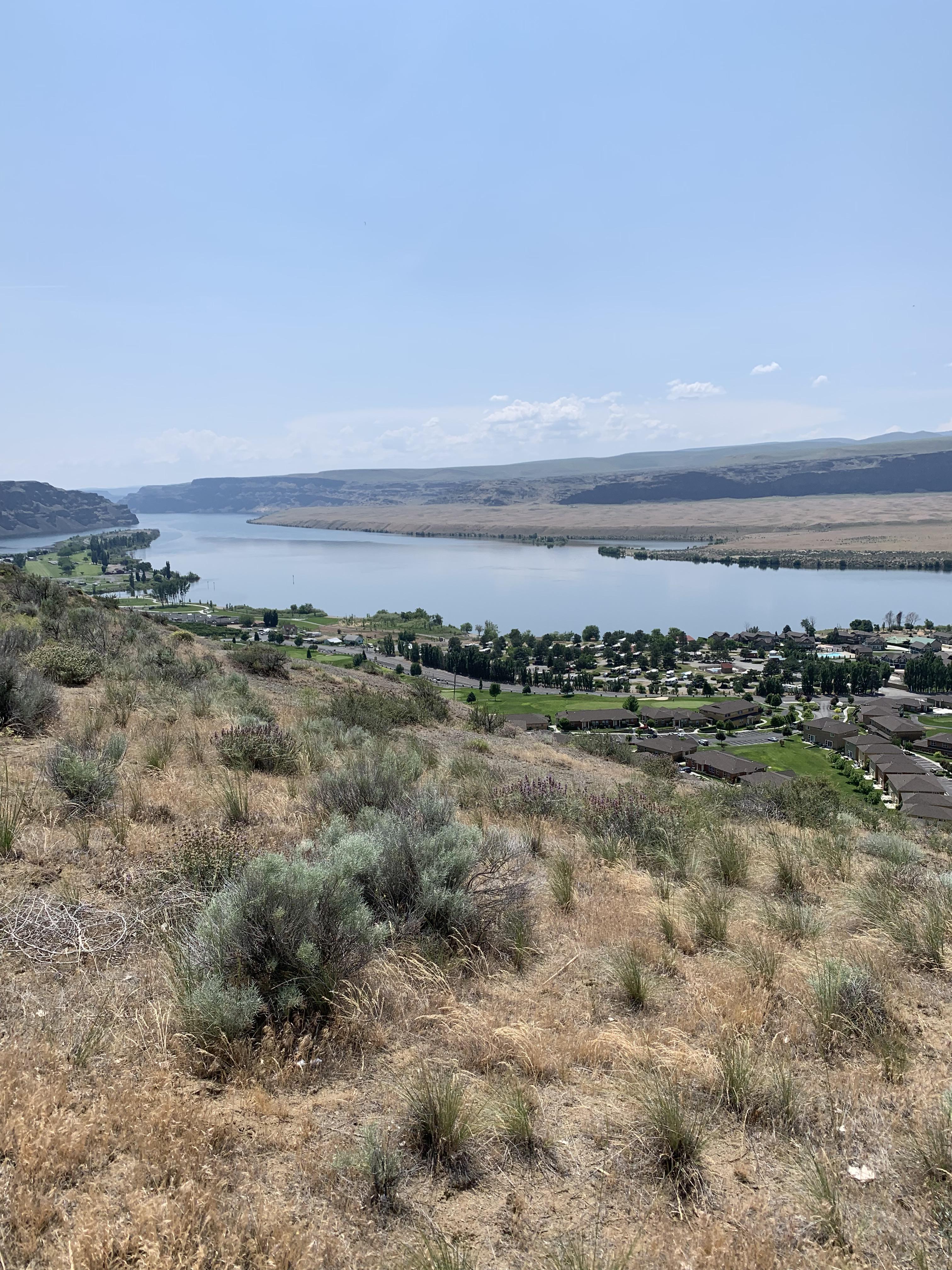 Crescent bar, sand bar on other side is full of very, very large ripple