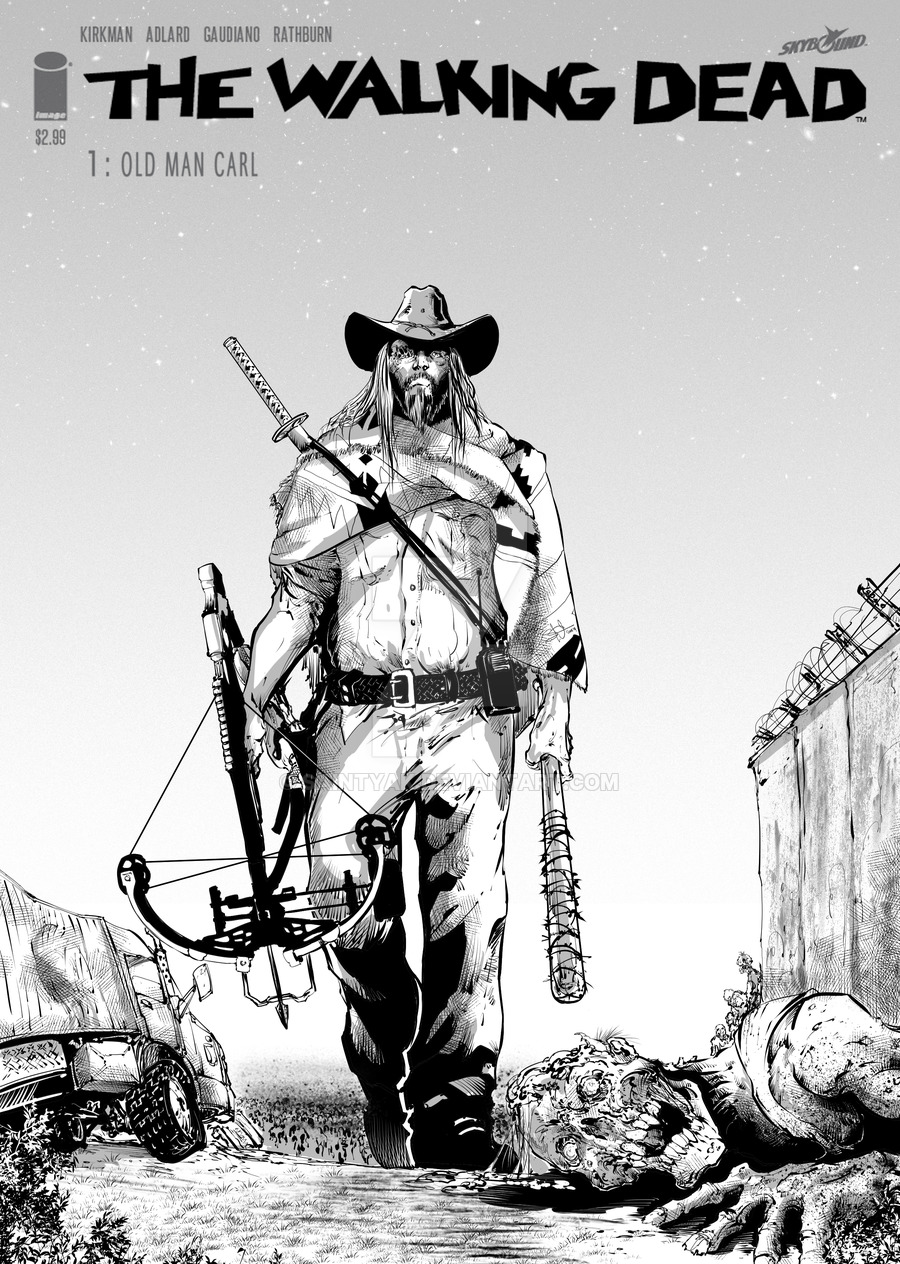 Old Man Carl book concept) by SaintYak thewalkingdead
