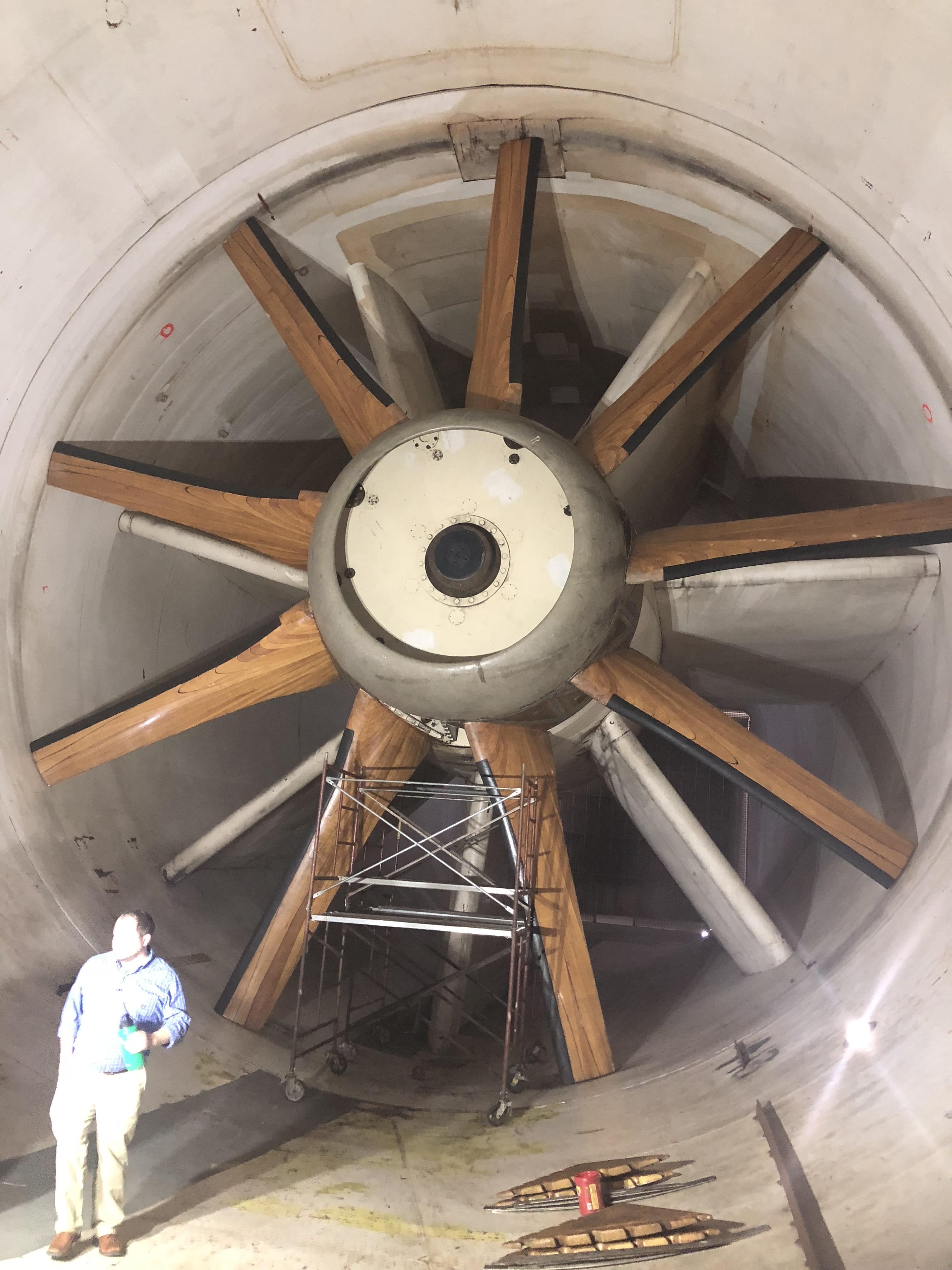 A rare sight NASA Langley’s wind tunnel. r/nasa
