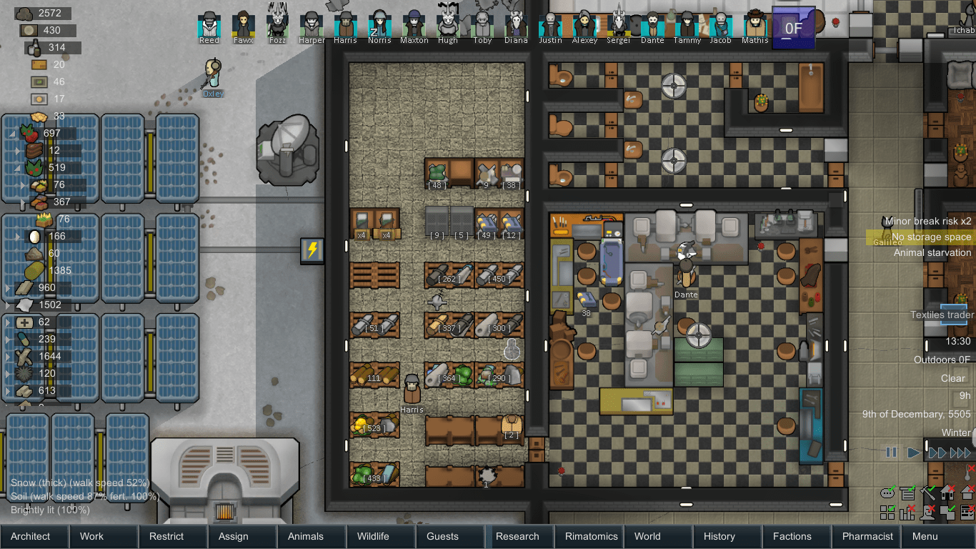 I konmari'd my main storage area using the mod Deep Storage. Next is