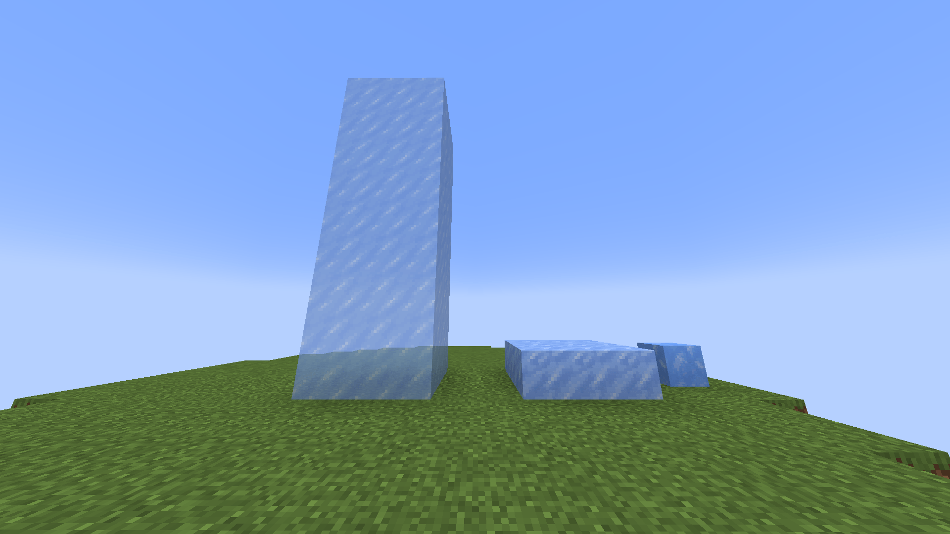 Just Think About How Unfair Minecraft Is, 81 ice = 9 packed ice = 1