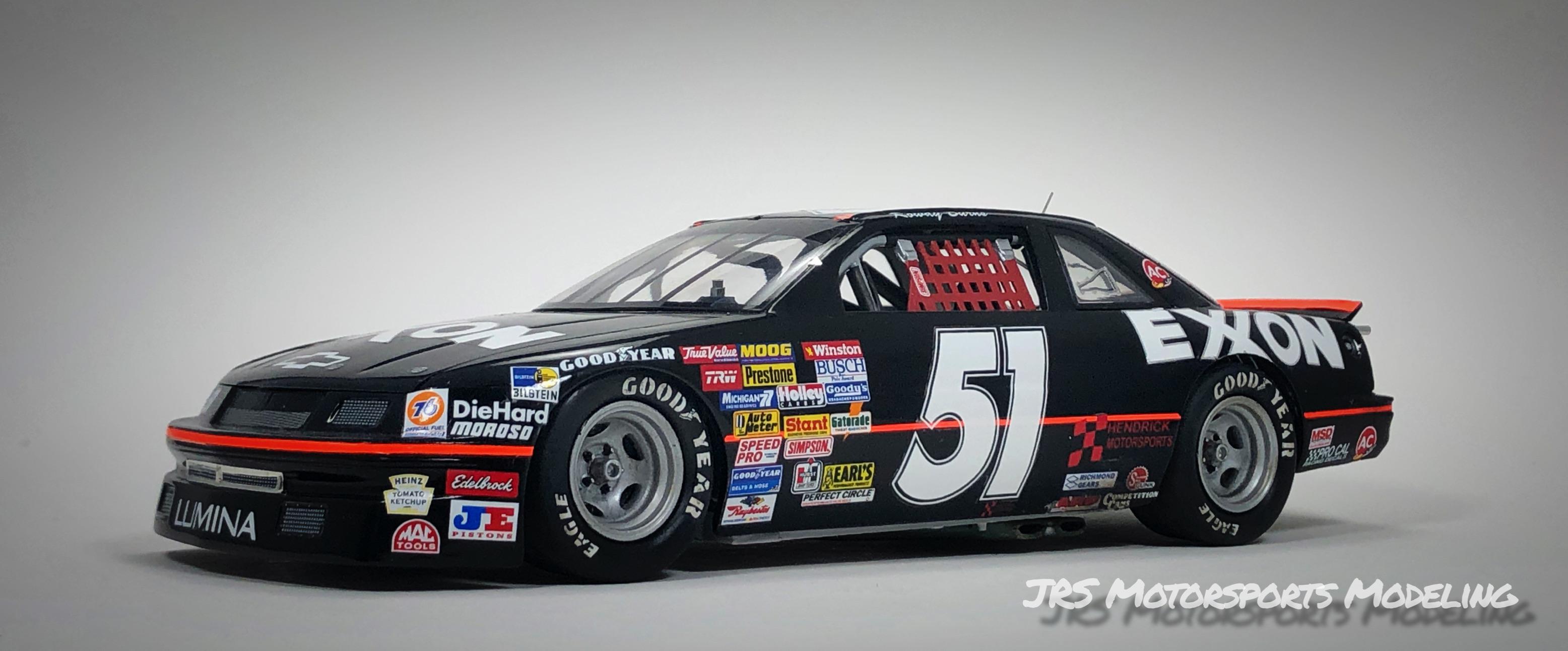 My Days of Thunder EXXON Lumina using the 1/25th scale AMT kit r