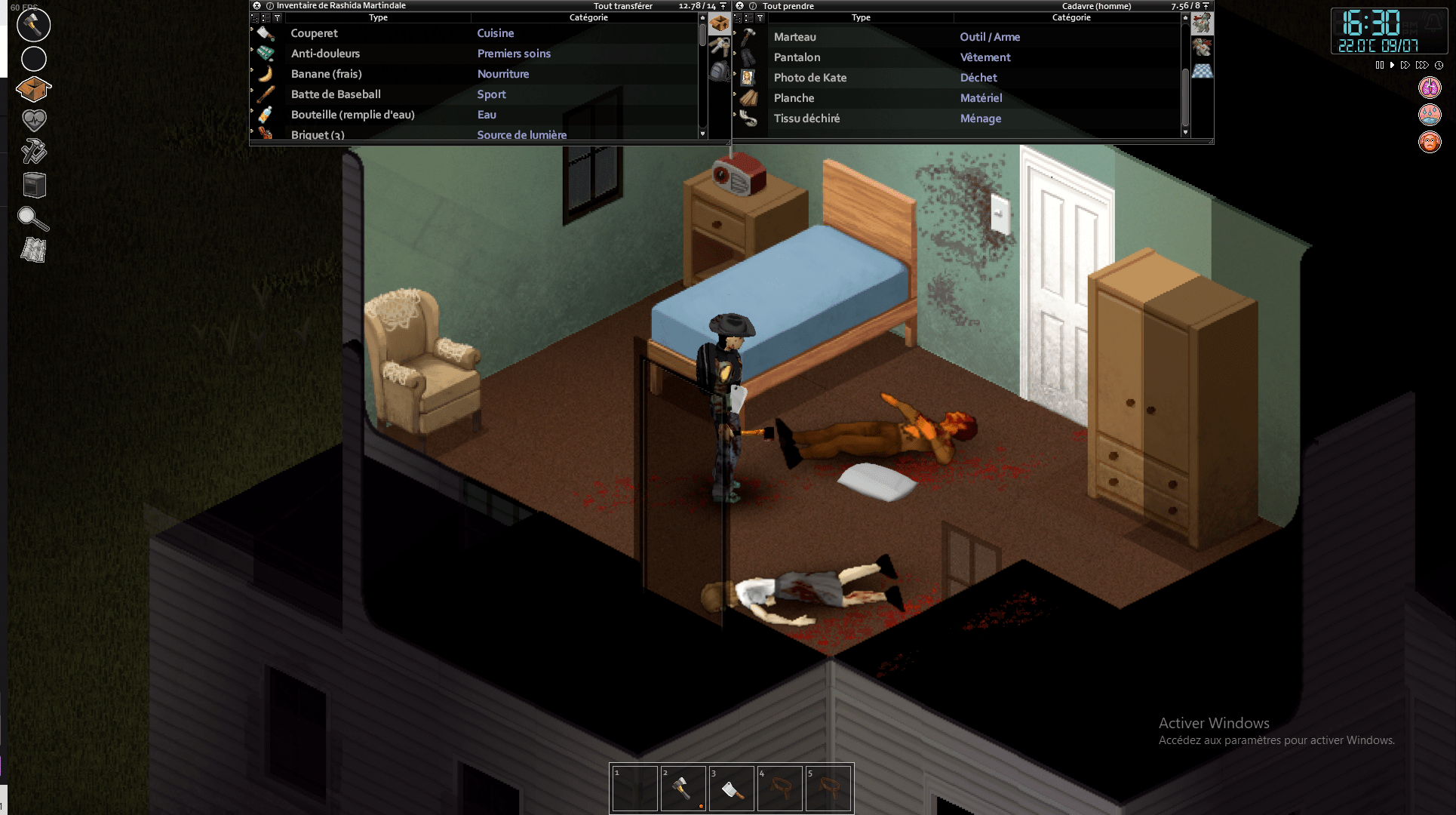 So I found the house of the character of the first version of PZ in