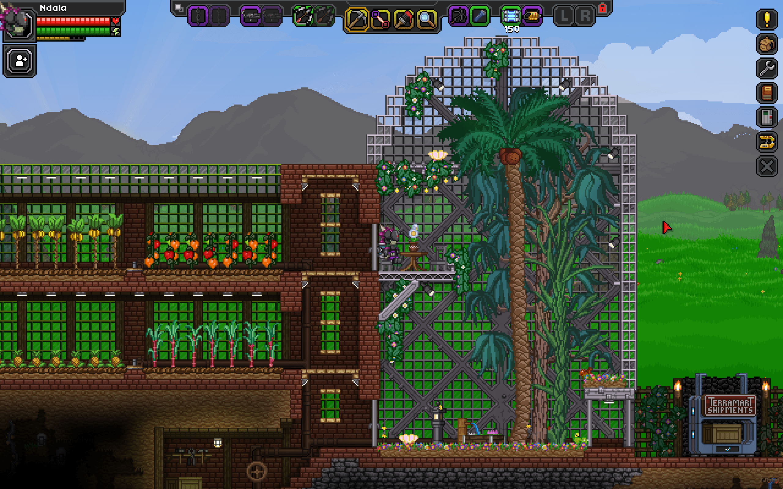[BOTW] Garden greenhouse starbound