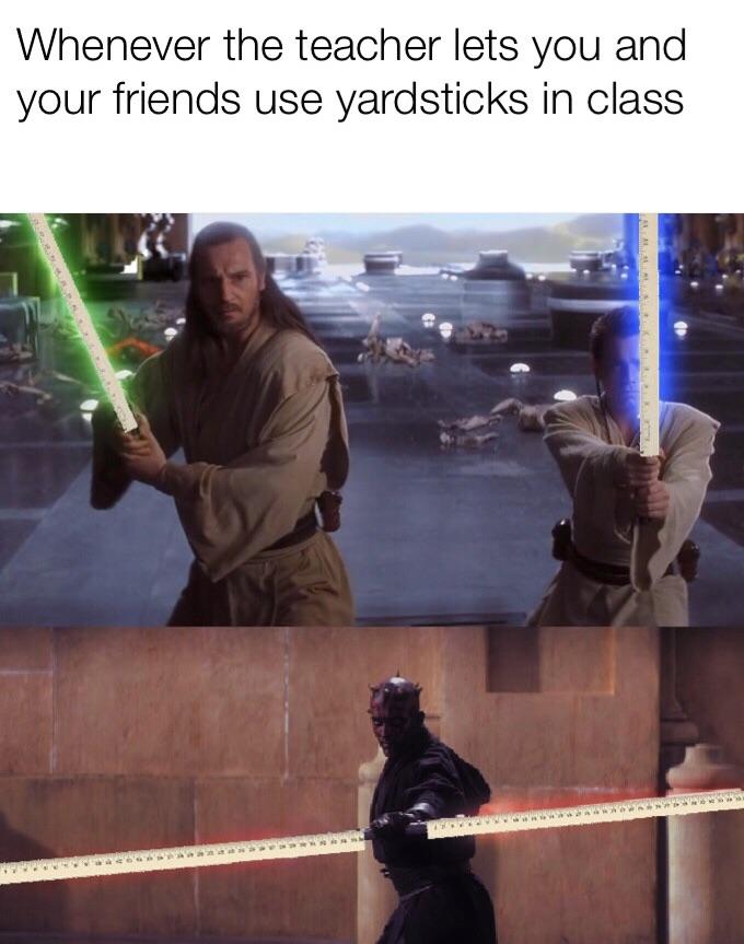 *Duel of the fates starts playing* PrequelMemes