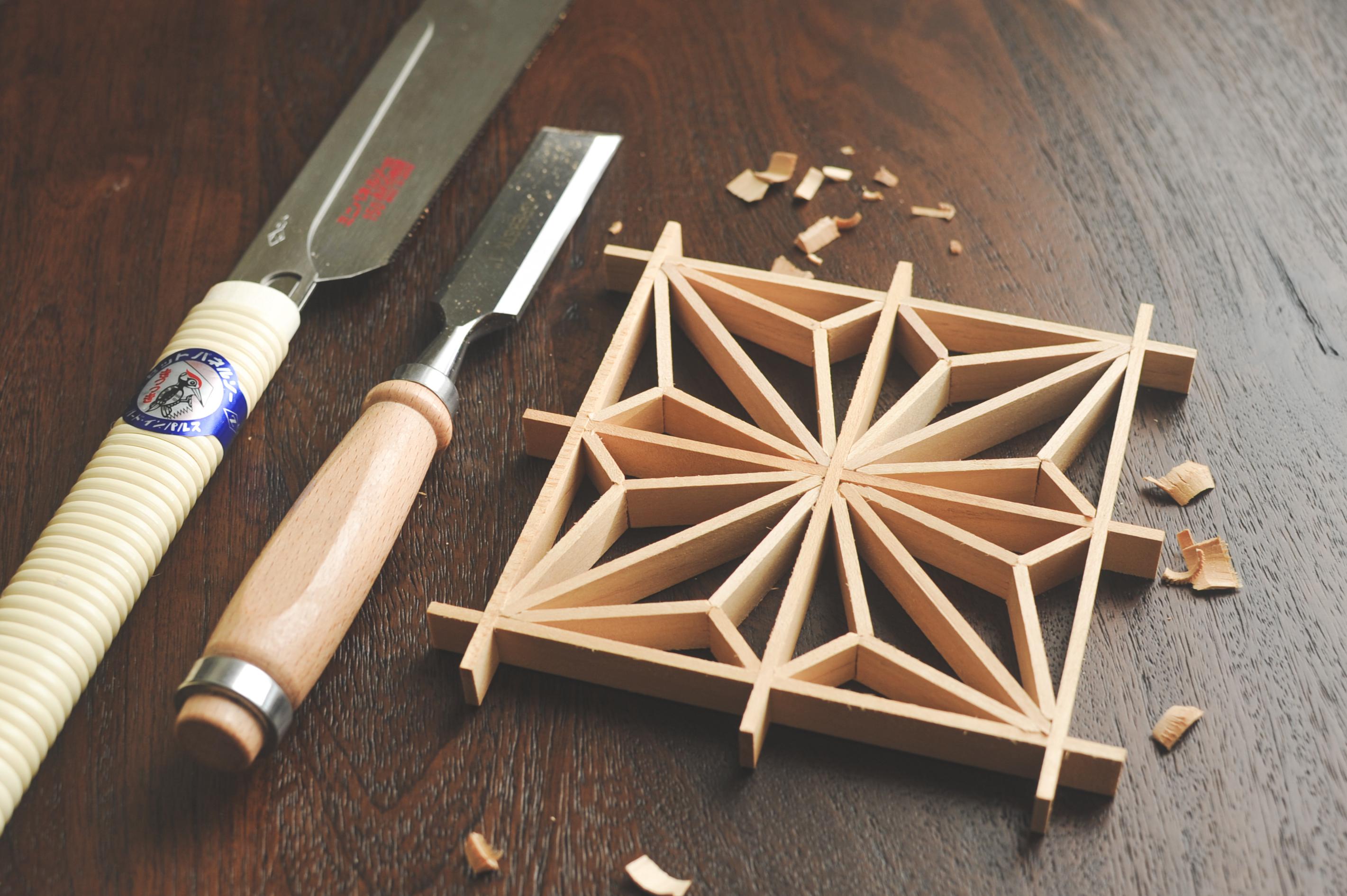 My first try at Kumiko woodworking r/woodworking