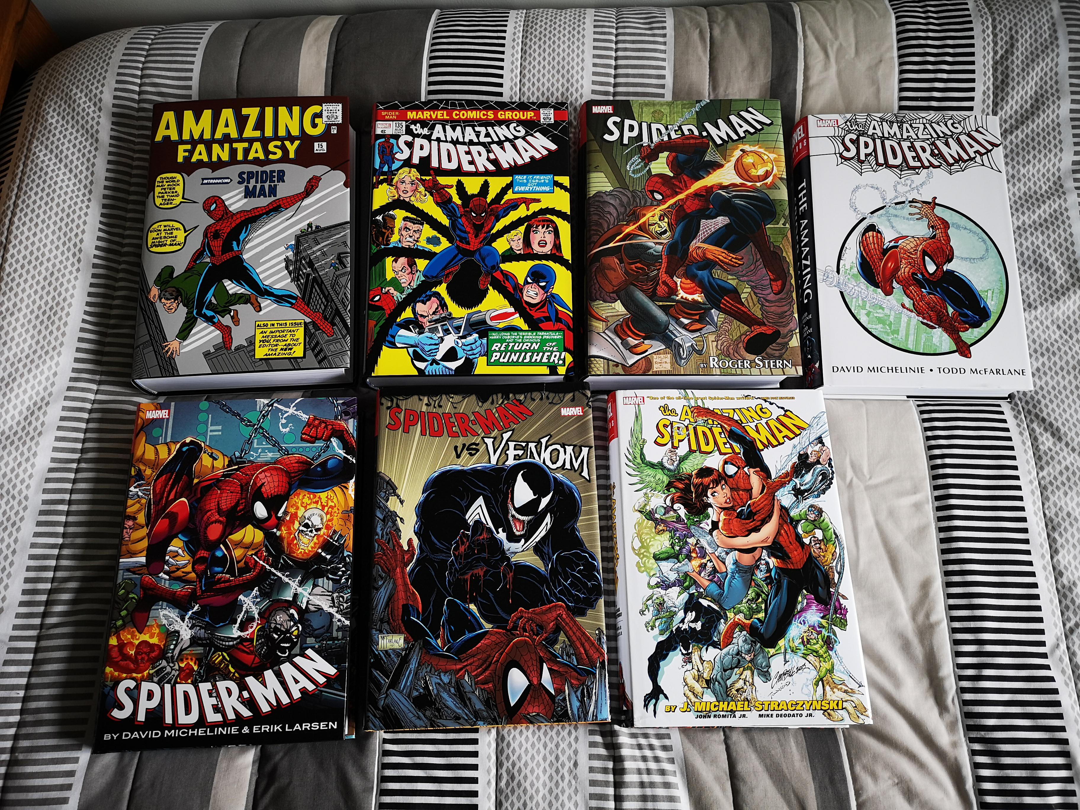Started collecting The Amazing Spiderman omnibus' last month.... r