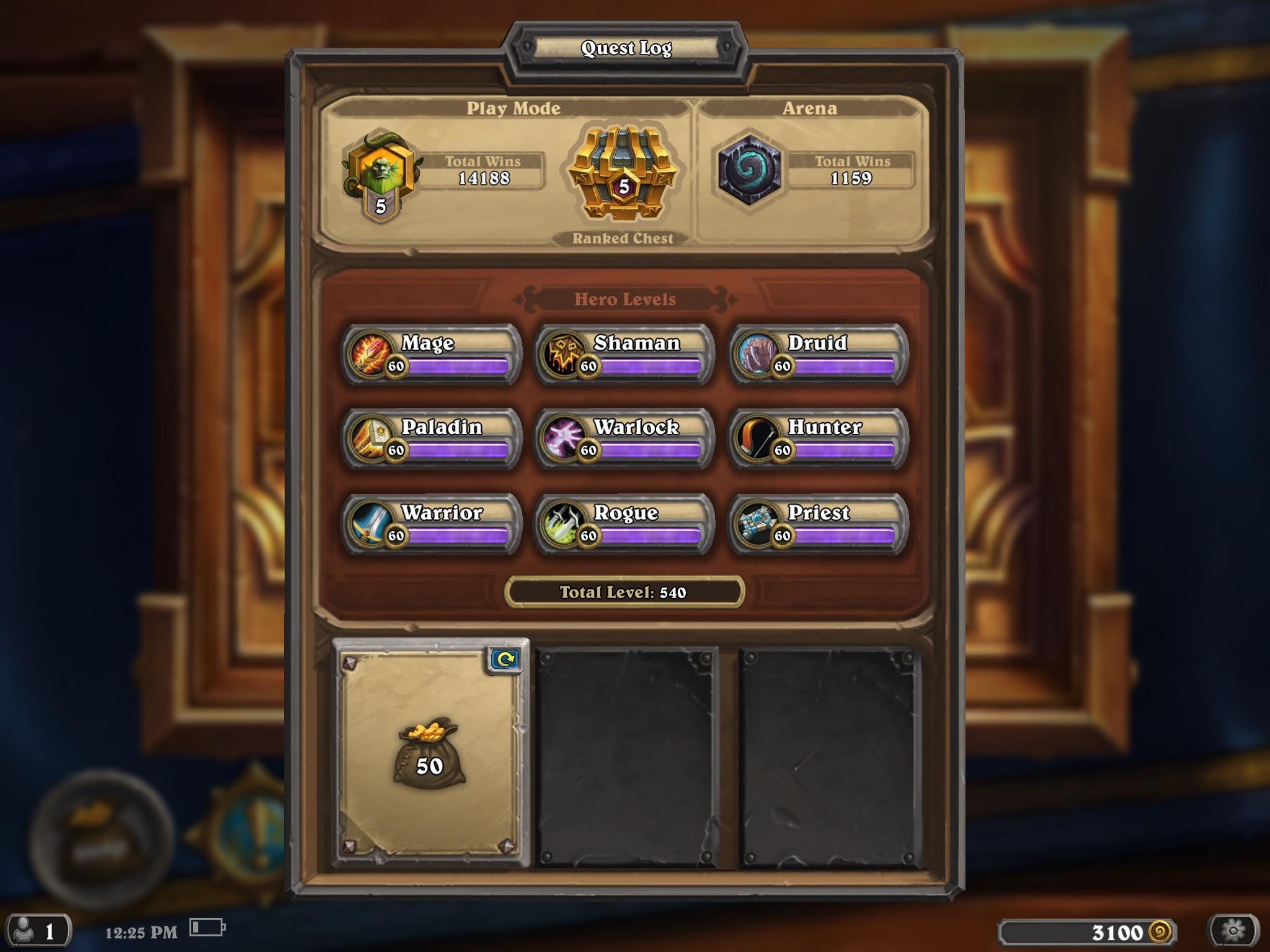 Best quest ever! Although could use more gold... r/hearthstone